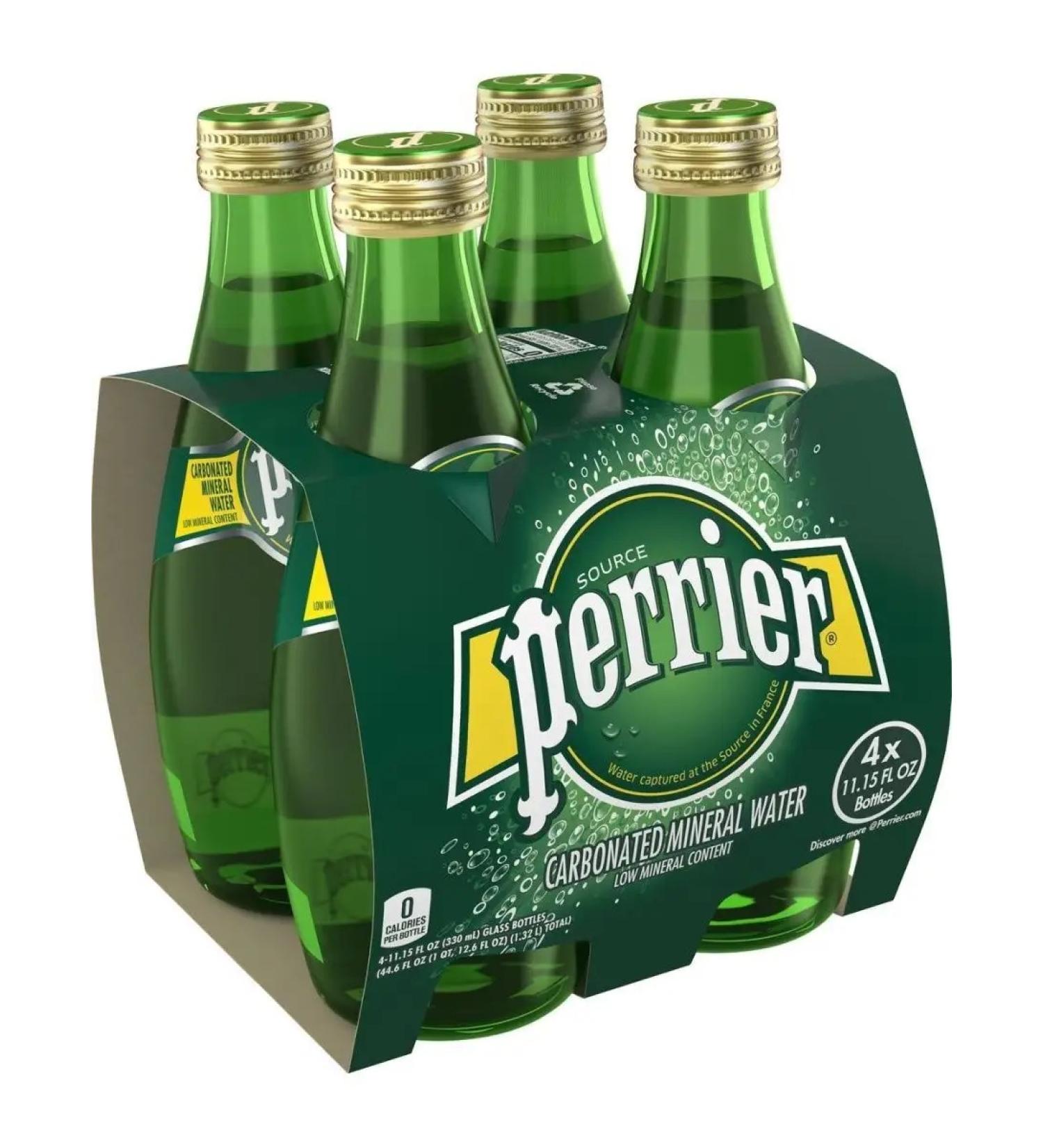 Glazed water "Perrier" glass 0.3 l x24pcs