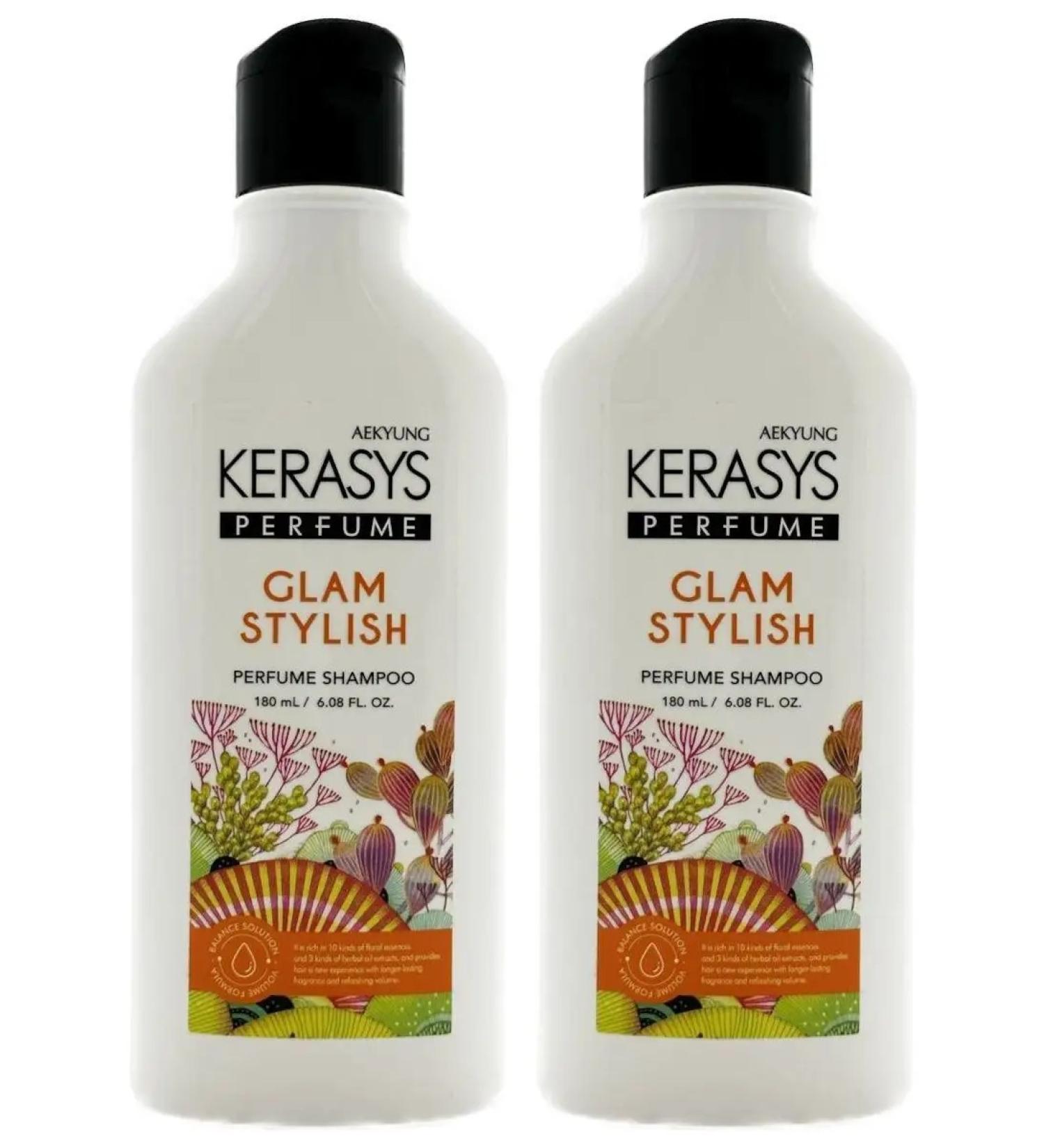 KeraSys Hair shampoo GLAM & StyLish 180 ml-2plane