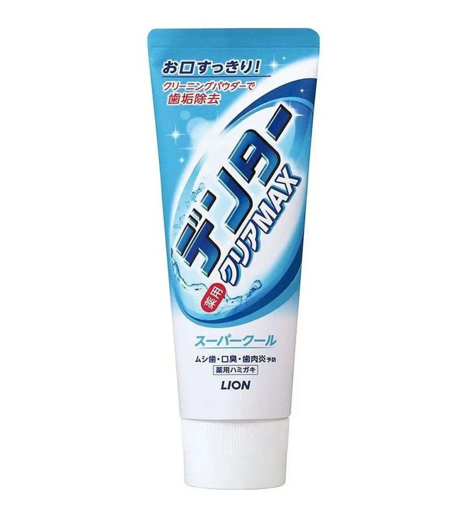 LION MAX toothpaste with mentol and peppermint 140 g