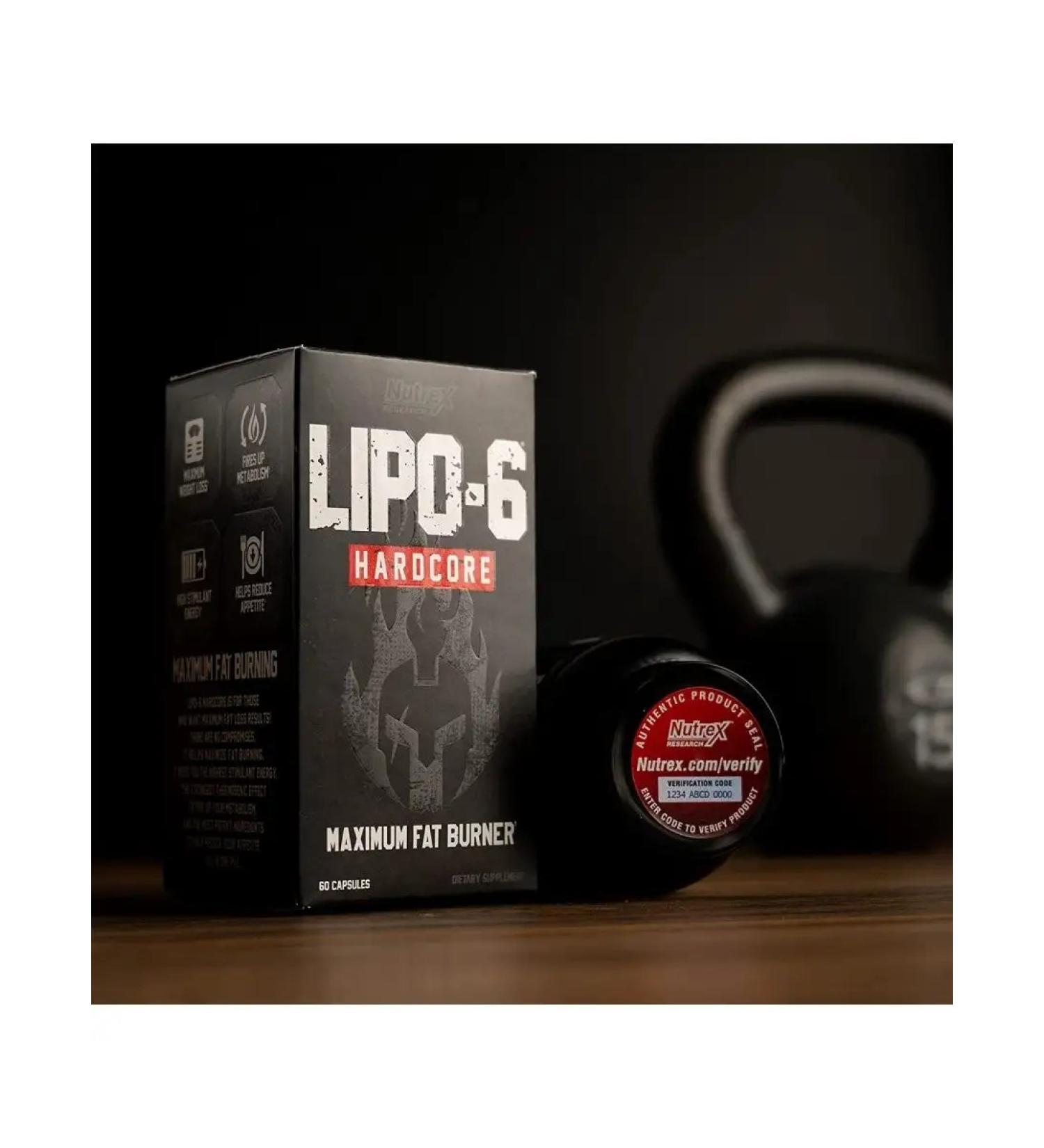 Nutrex Lipo 6 Hardcore 60 capsules