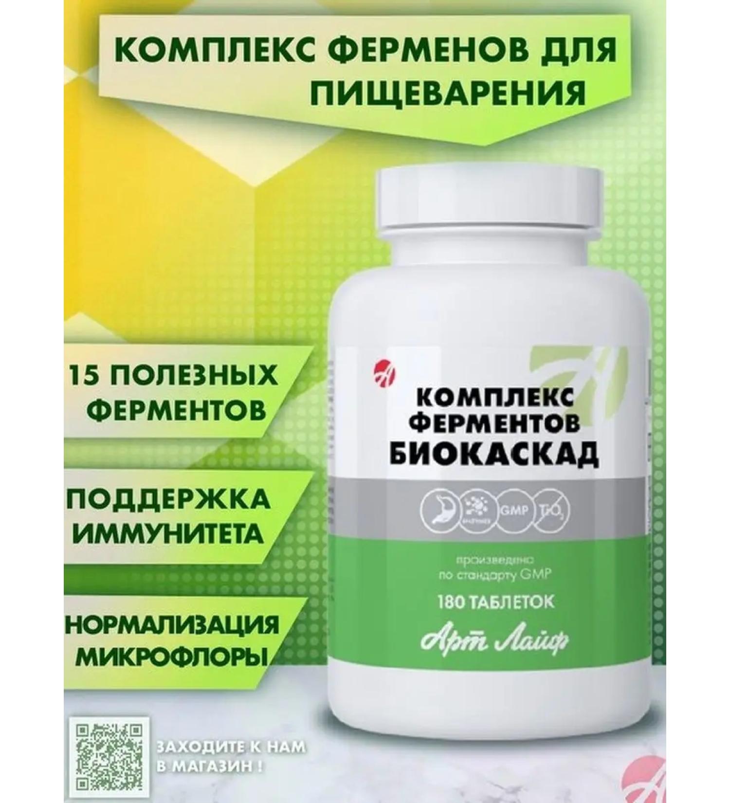 Art Life Complex of enzymes for digestion Biocascad