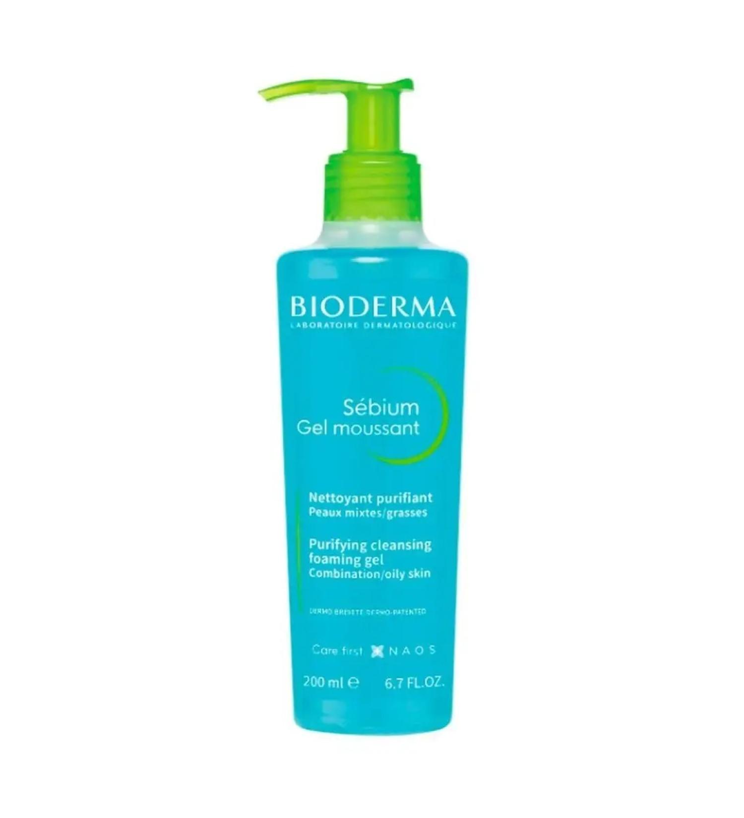 Bioderma Sebium gel moussant 200 ml cleansing - Buy Online on GoSupps.com