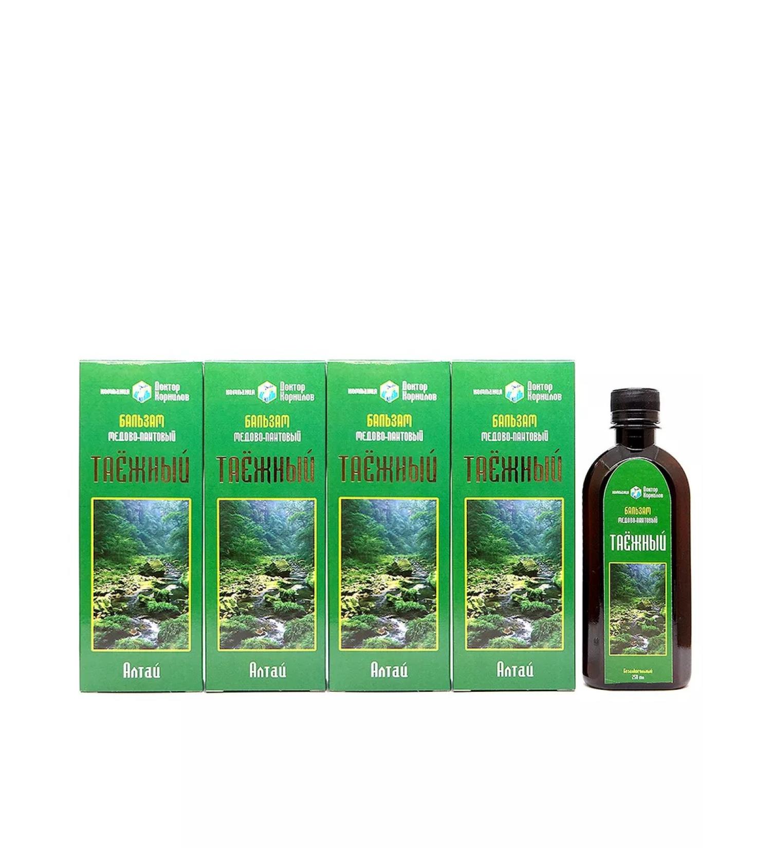 Doctor Kornilov Pantry balm "taiga" anti -industrial (250 ml) 4 pcs - Buy Online on GoSupps.com