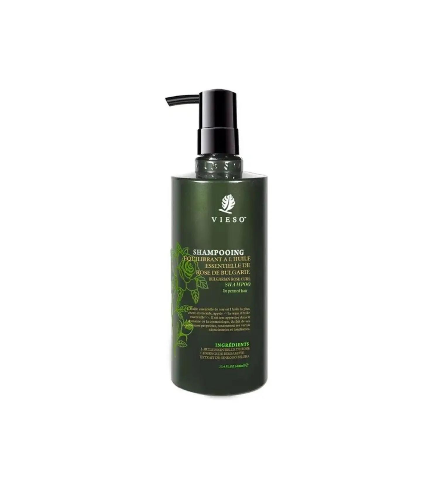 Vieso Shampoo for curled hair rose oil