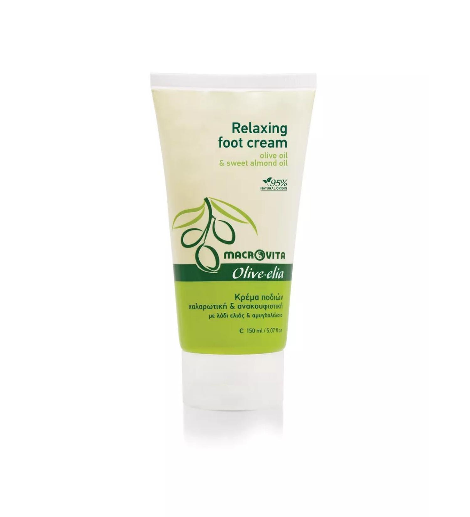 OliveliaMacrovita Leg cream relaxing and soothing 150 ml