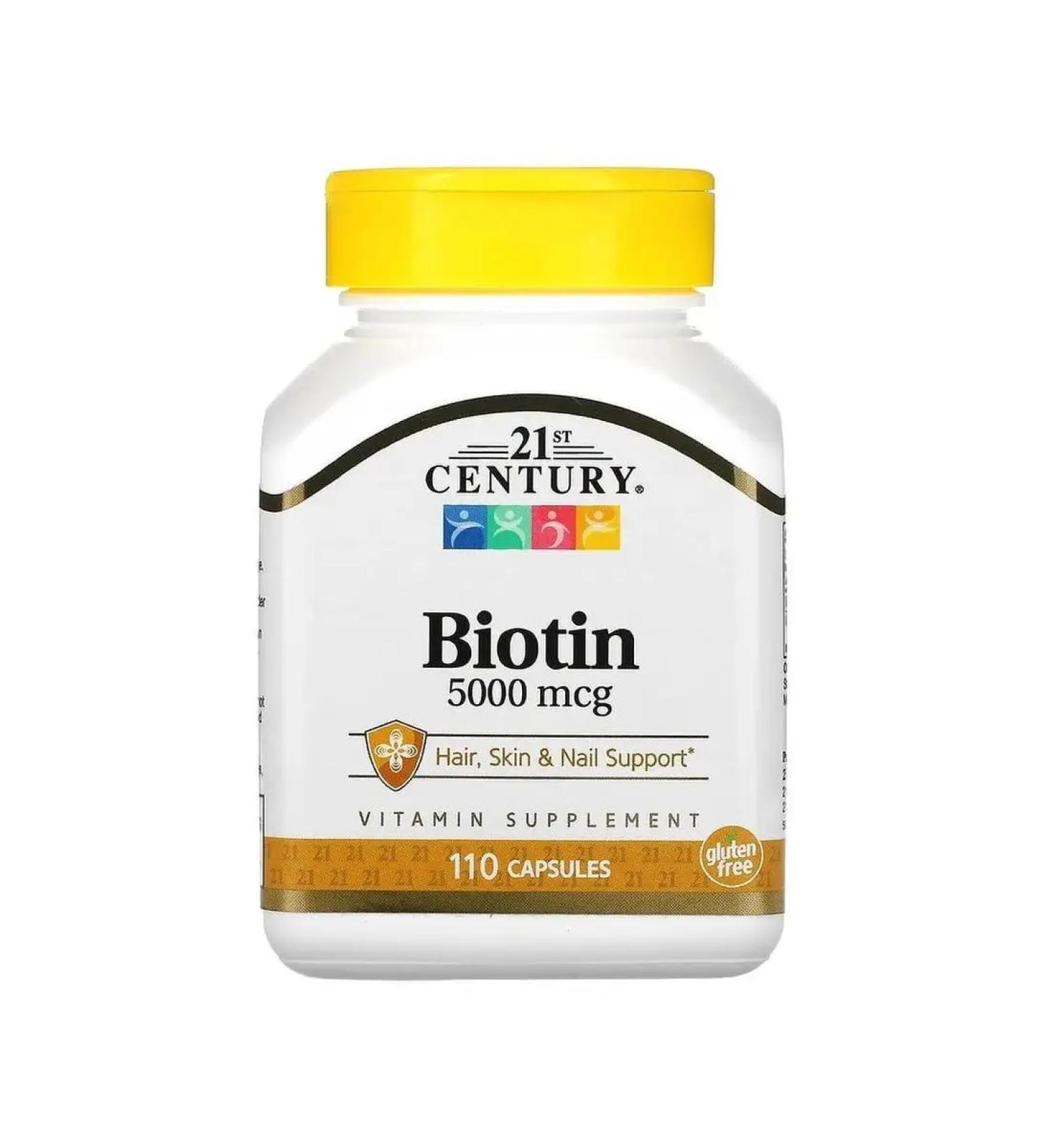 21st Century BIOTIN 5000 mcg