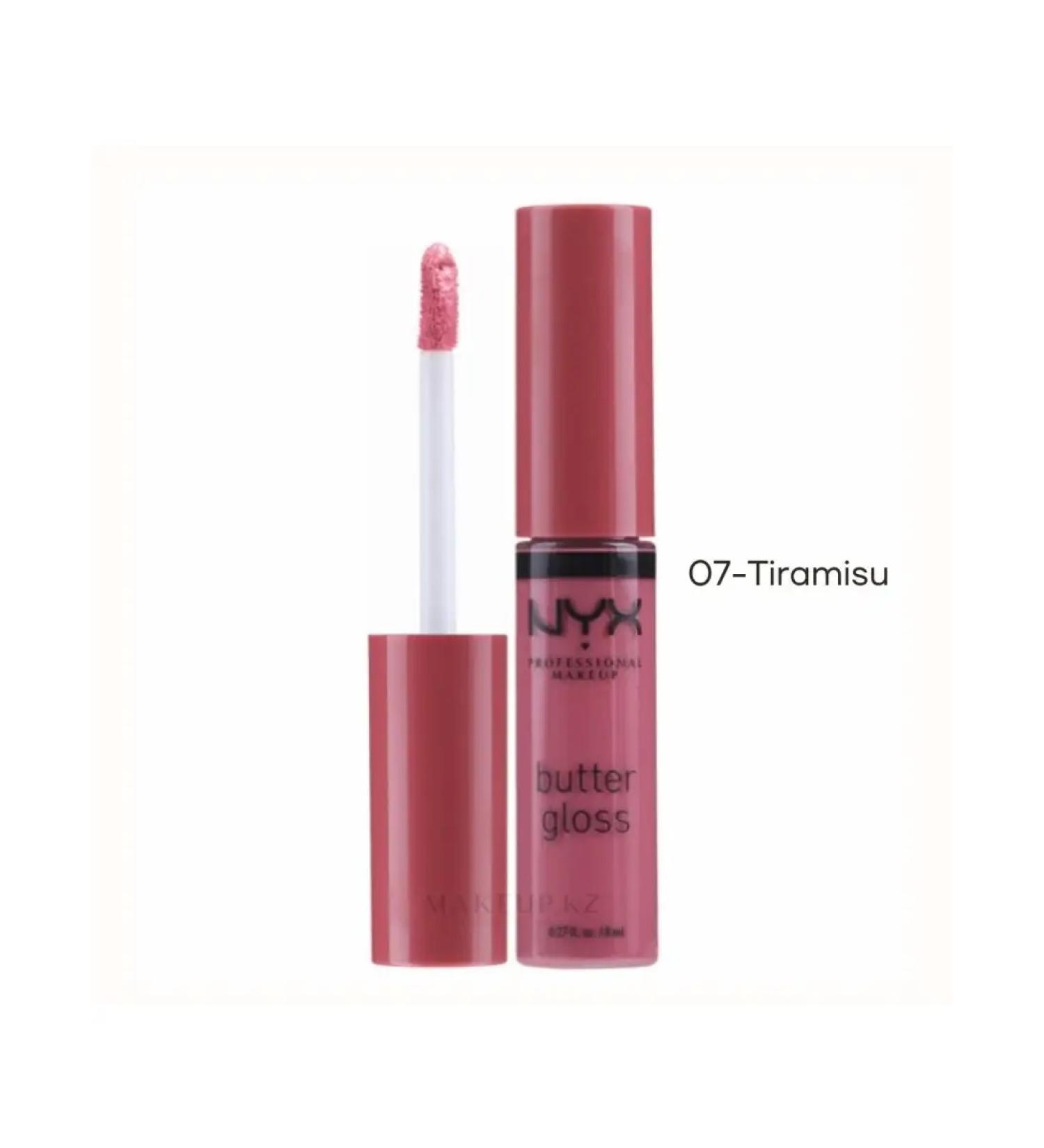 NYX Professional Makeup Moisturizing lip gloss Butter Lip Gloss 07 Tiramisu - Buy Online on GoSupps.com