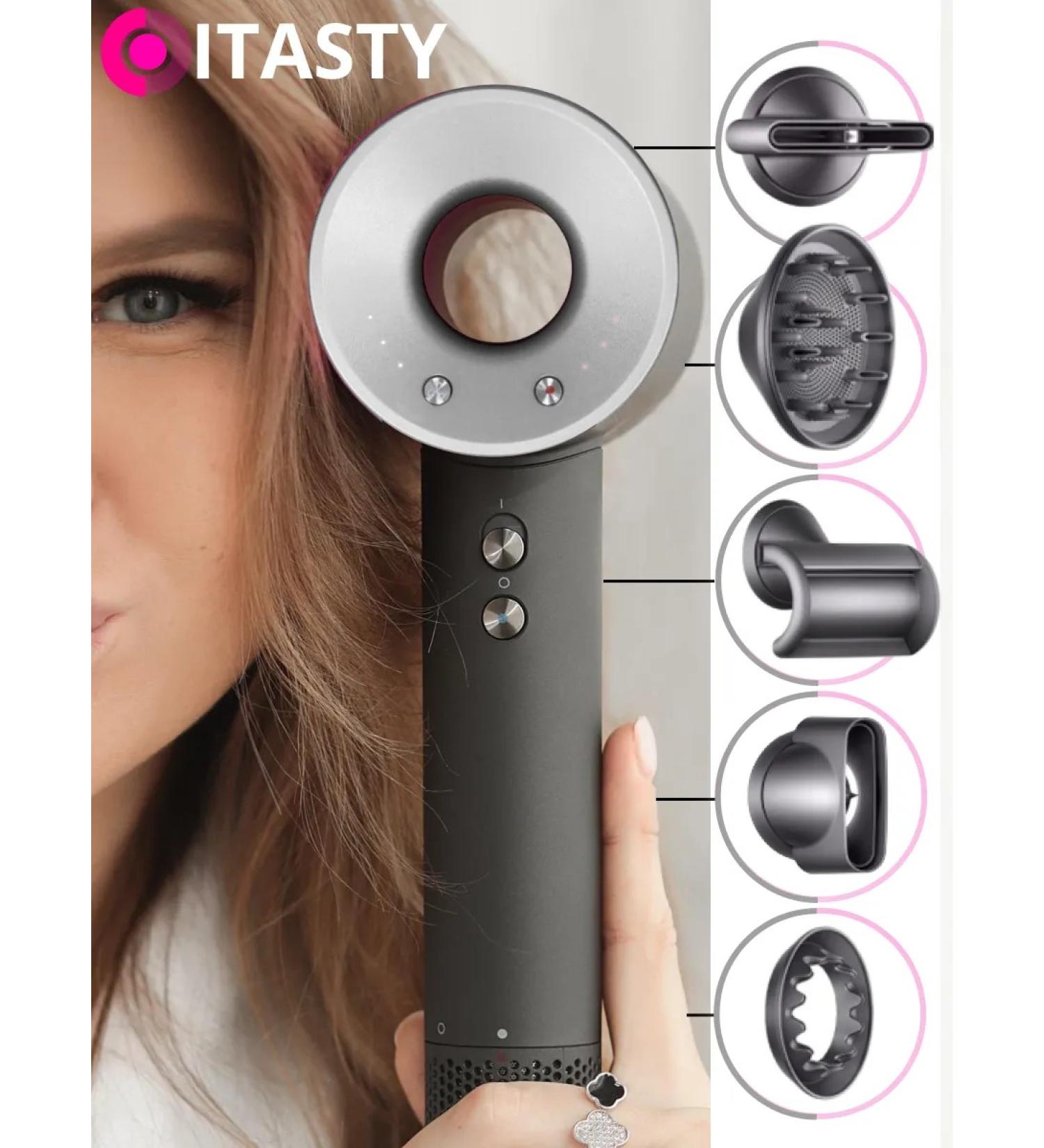 ITASTY EVERYTHING FOR HER Hair hair dryer with nozzles powerful female - Buy Online on GoSupps.com