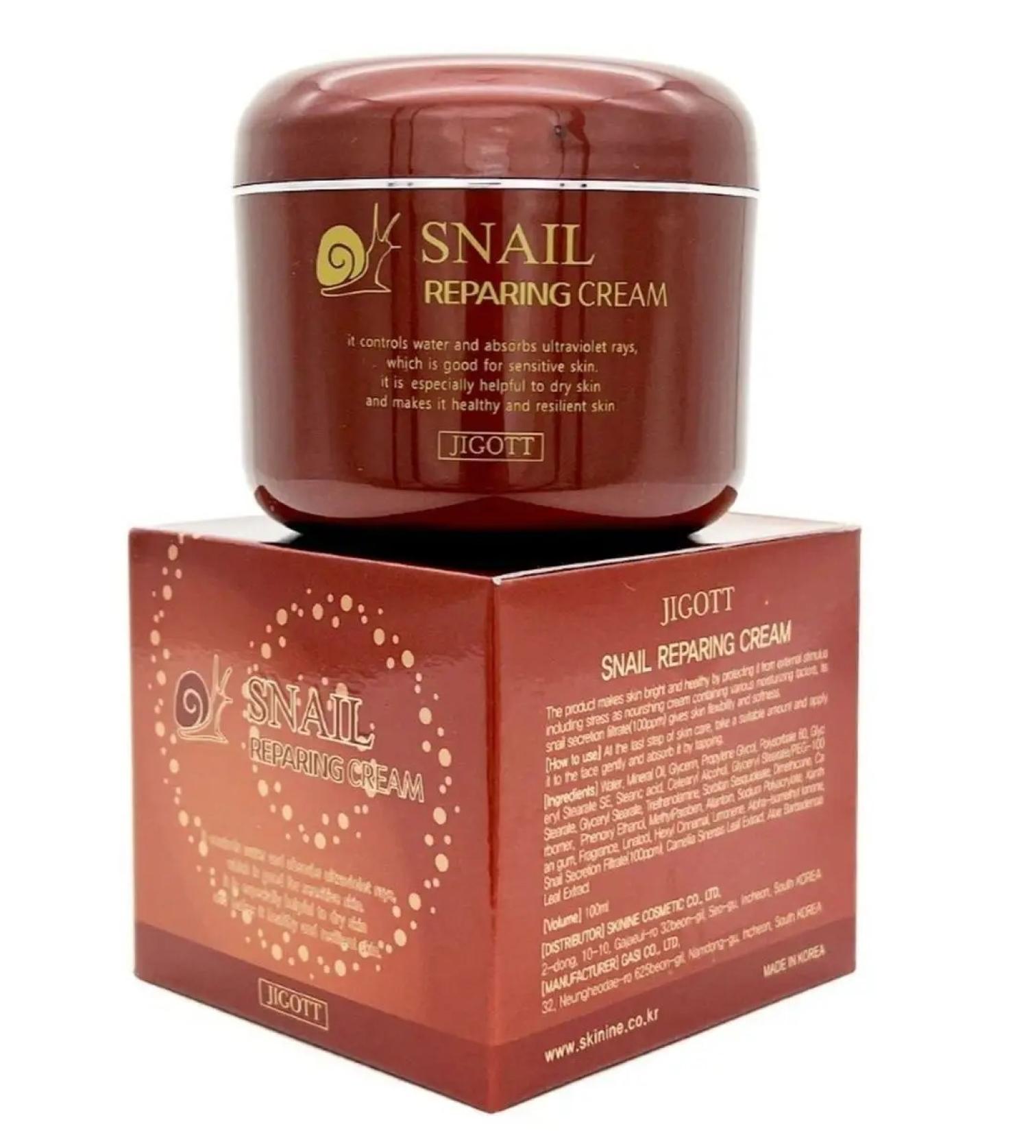 Snail Mucin Cream Face cream with jigott snail mucus extract
