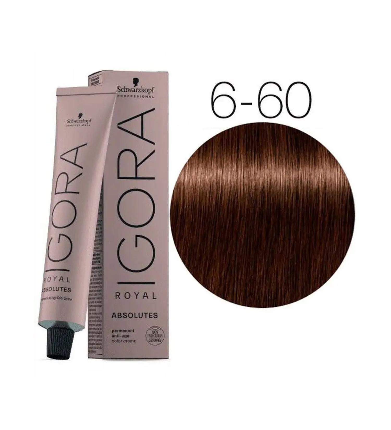 Schwarzkopf Professional Igora Royal Absolutes 6-60 Dark blond chocolate