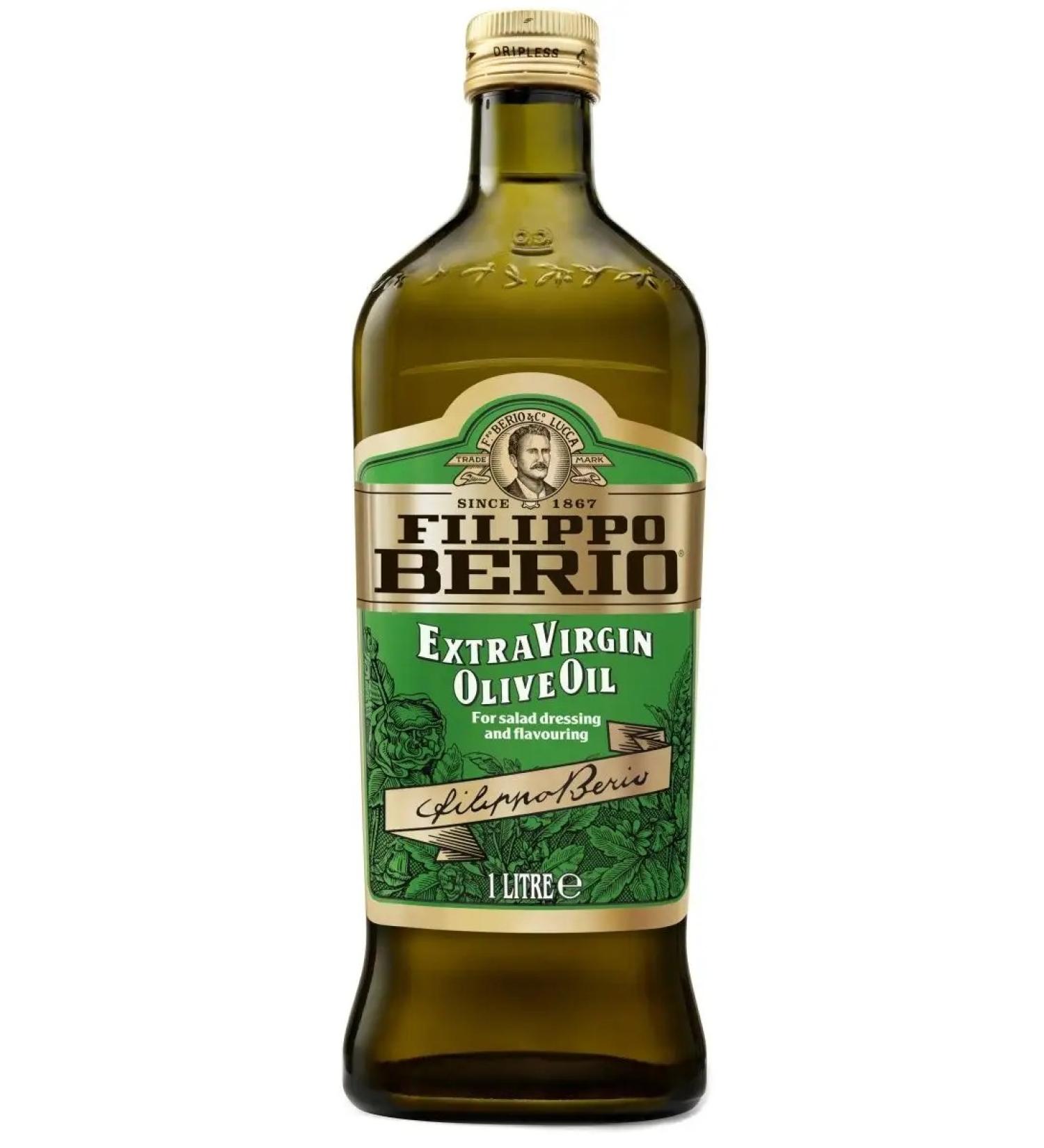 Filippo BERIO Extra olive oil unrefined 1l - Buy Online on GoSupps.com