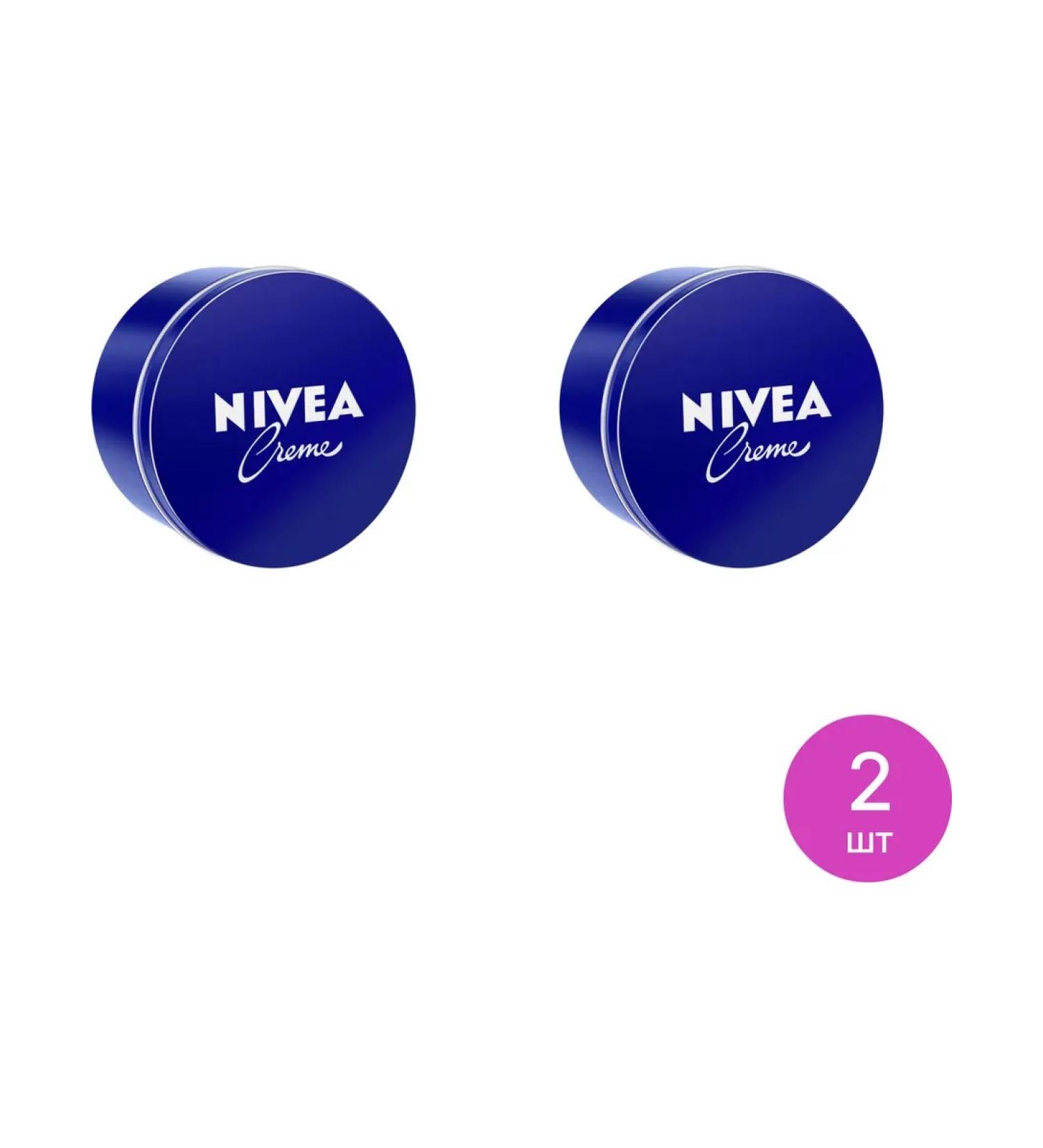 Nivea Creme Moisturizer for Facial Cream and Body 250ml 2 pcs - Buy Online on GoSupps.com
