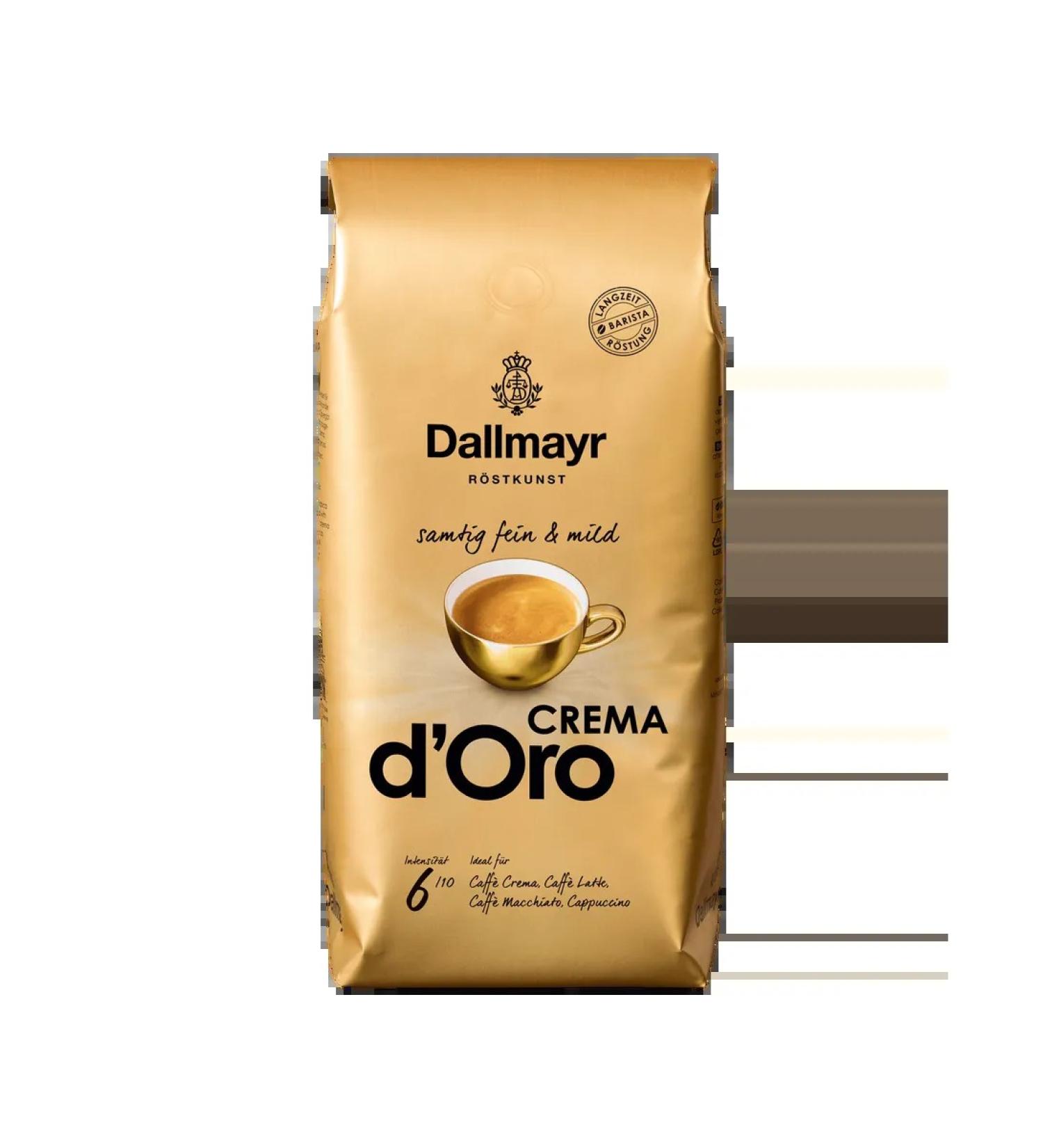 dallmayr Coffee in Dallmeier Crema d'Ooro 1kg - Buy Online on GoSupps.com