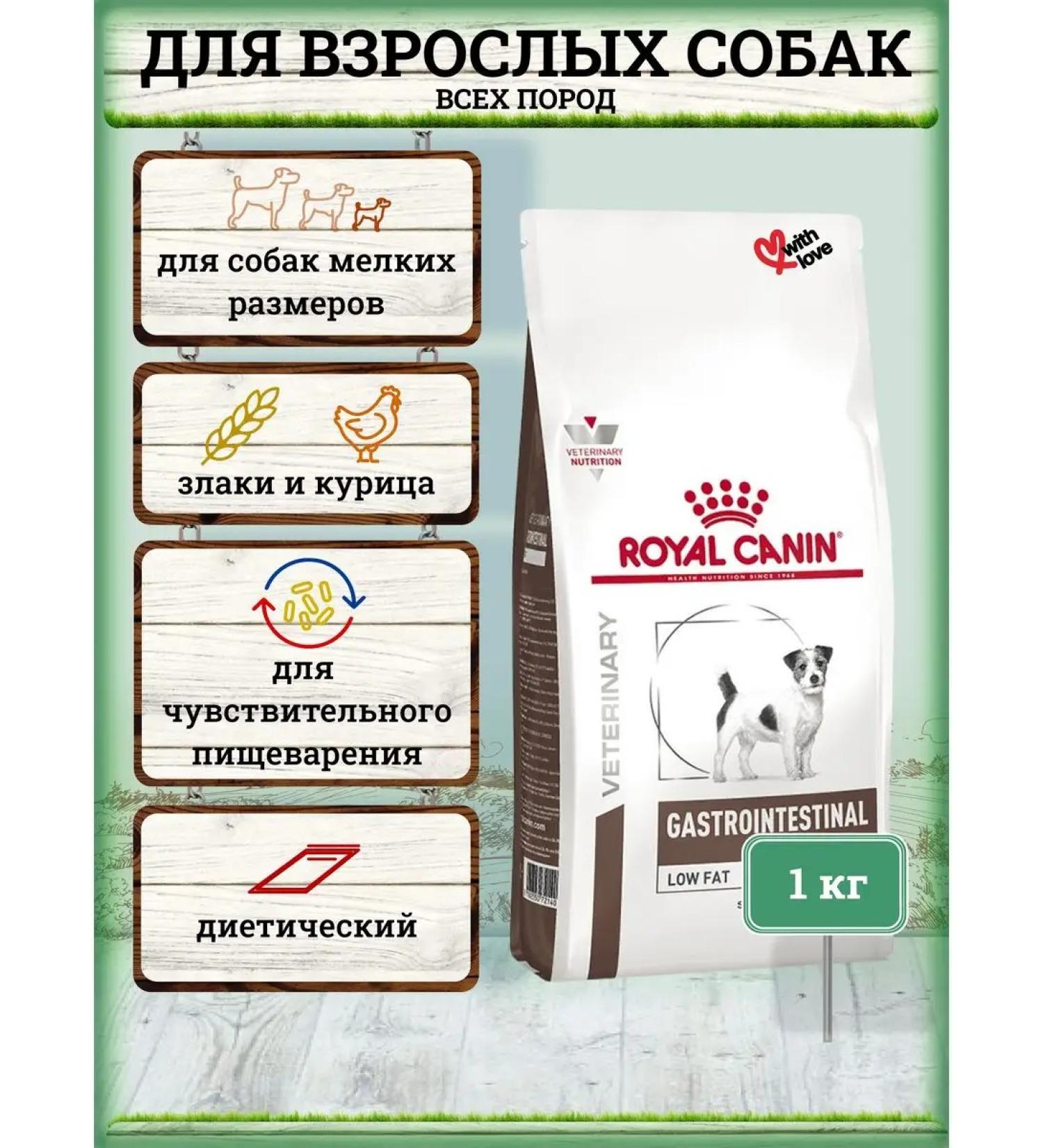 ROYAL CANIN Dry food for dogs Gastrointestinal 1 kg - Buy Online on GoSupps.com