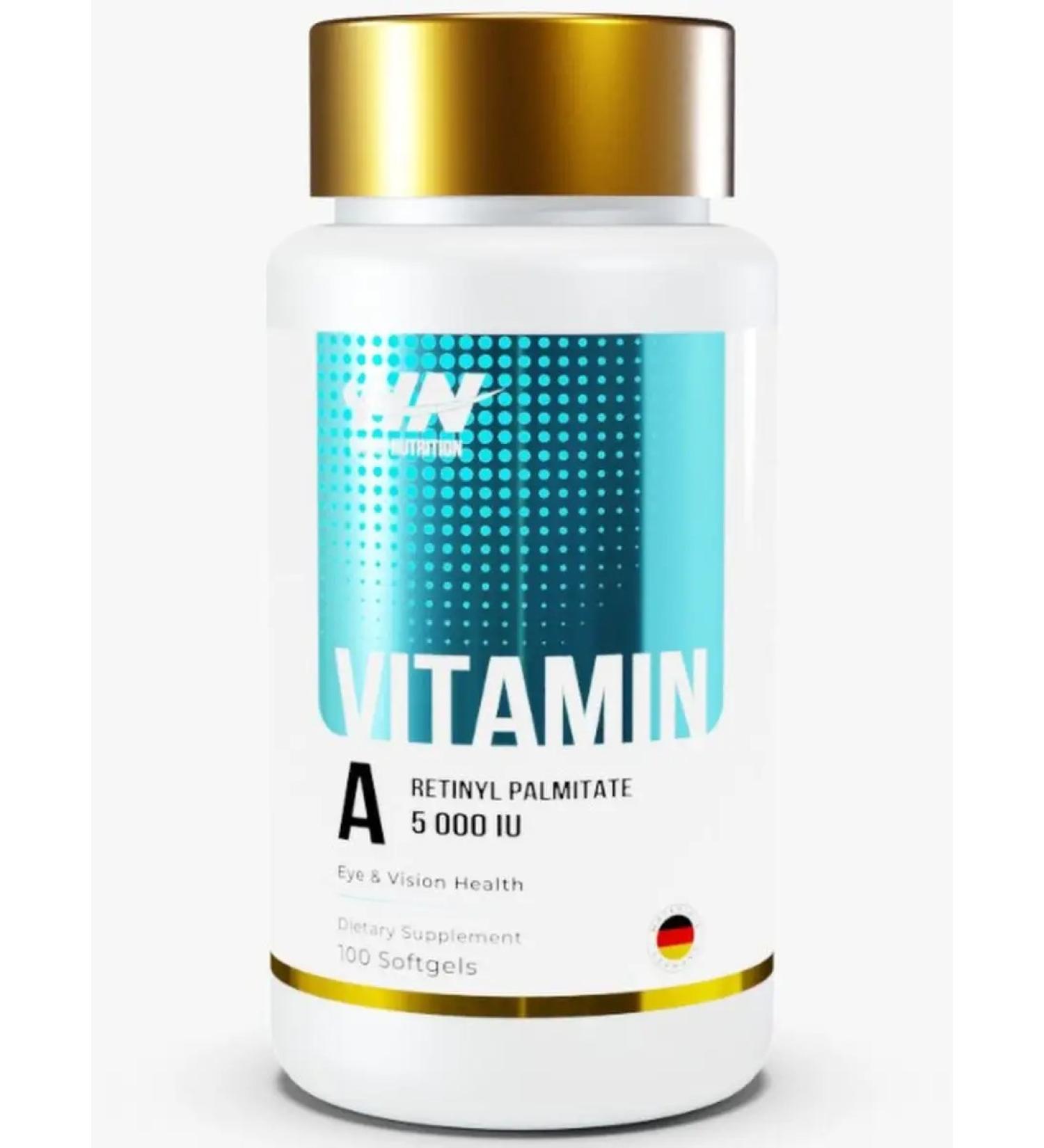 Hayat Nutrition Vitamin A Vitamin a 5000 IU 100 caps - Buy Online on GoSupps.com