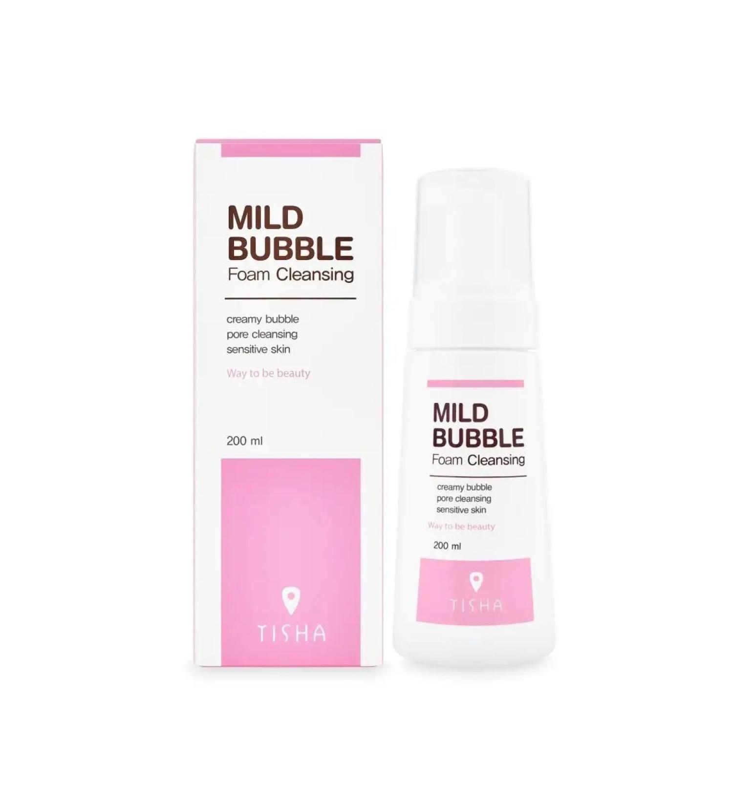 TISHA Cleaning foam for sensitive skin 200 ml - Buy Online on GoSupps.com