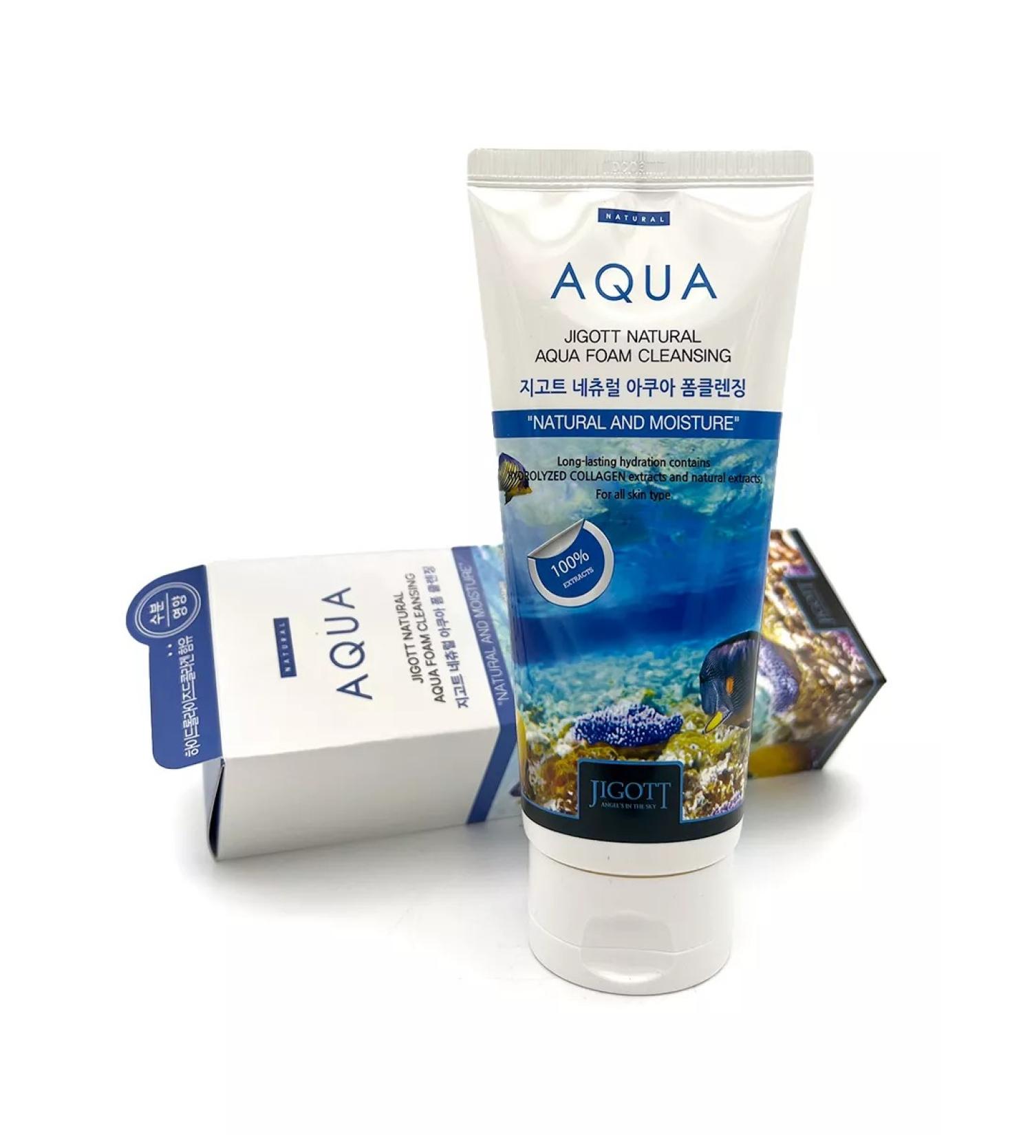 Jigott Moisturizing foam for washing 180 ml - Buy Online on GoSupps.com