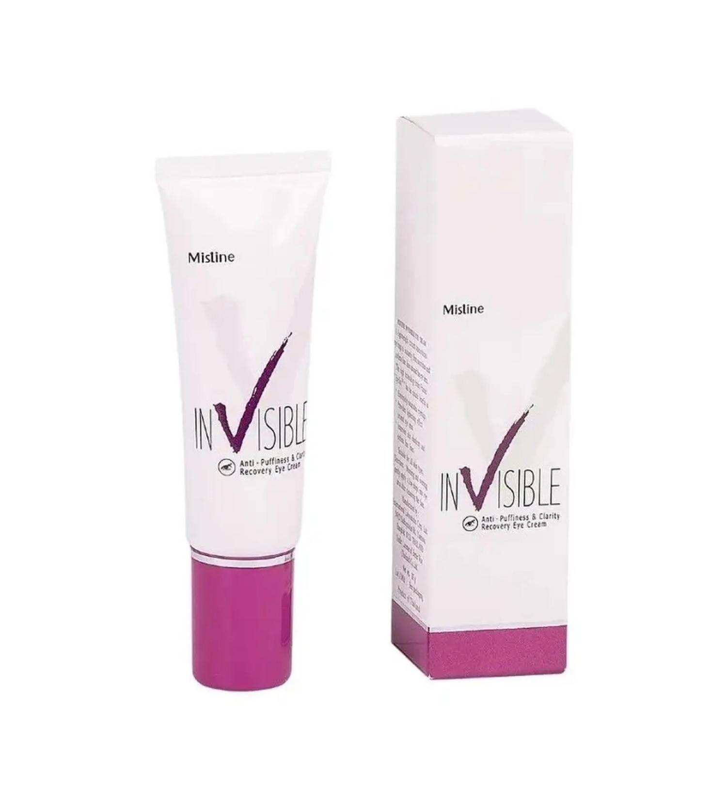 mistine Thai cream from dark circles under the eyes of Invisible