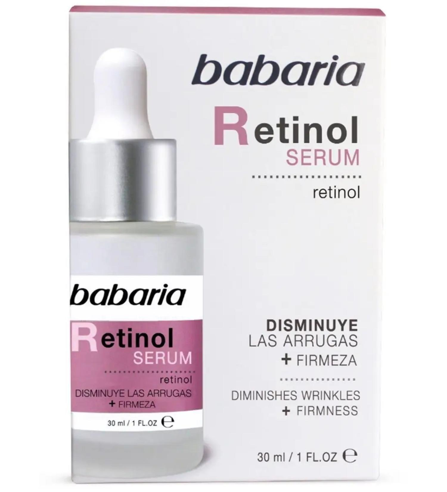 Babaria Facial serum anti -aging from wrinkles with retinol - Buy Online on GoSupps.com