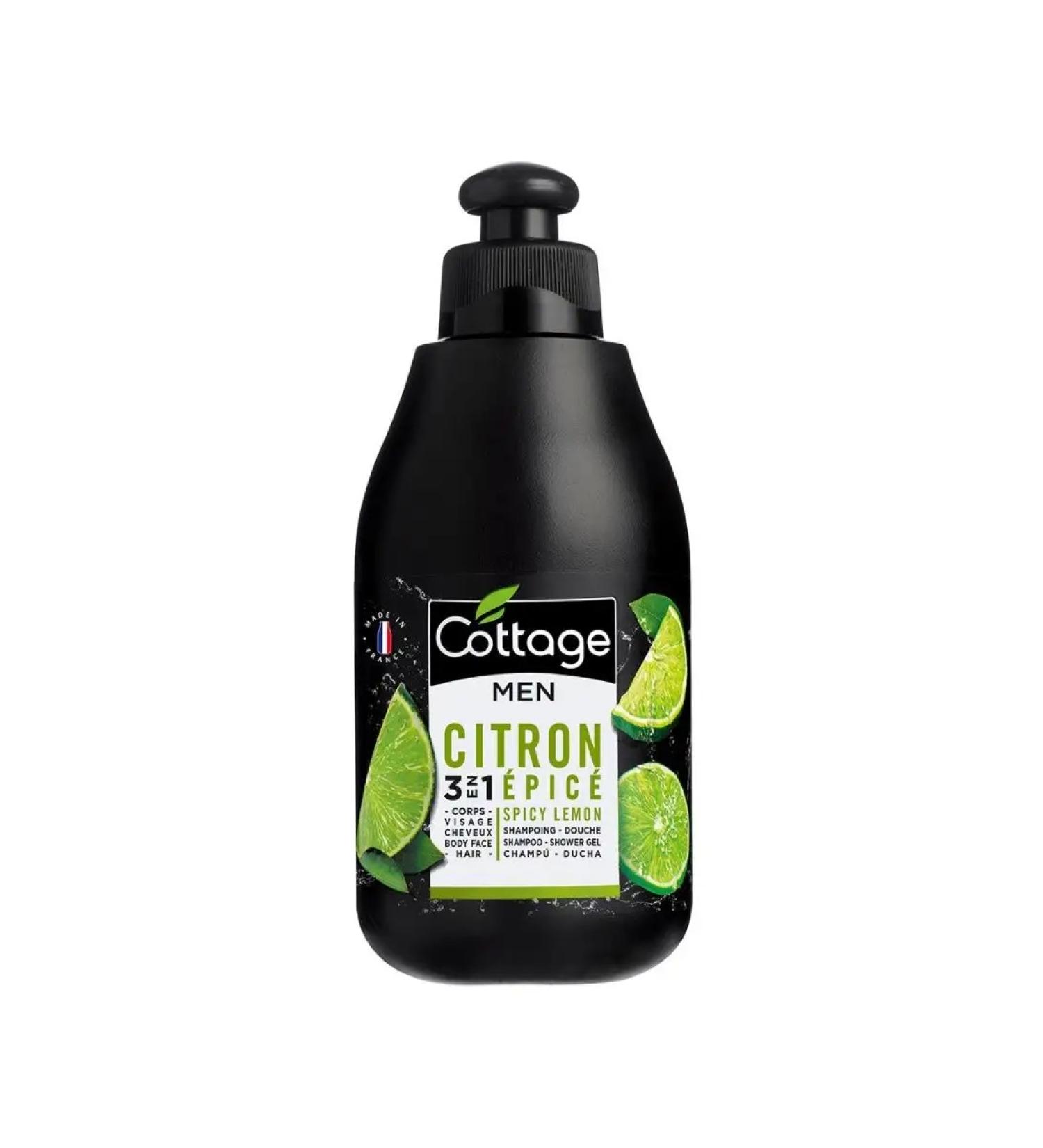 Cottage Shampoo-gel men's spicy lime 250ml