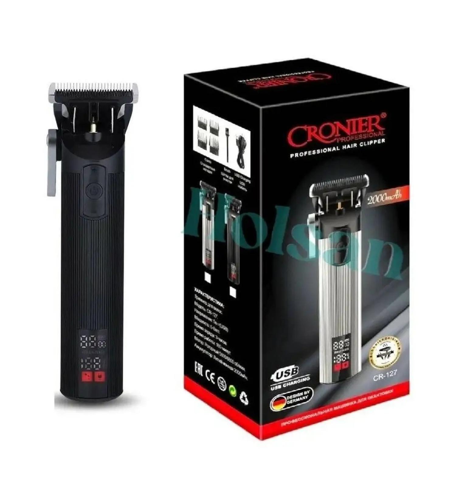 CR-127 Black Trimmer for hair edging - Buy Online on GoSupps.com