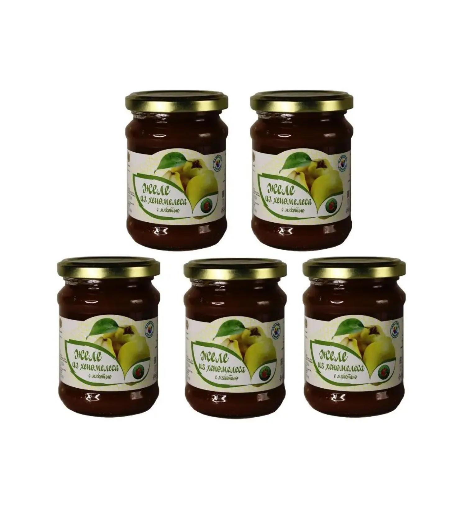 MCONS Jelly from quince with pulp 5 cans of 320 g - Buy Online on GoSupps.com