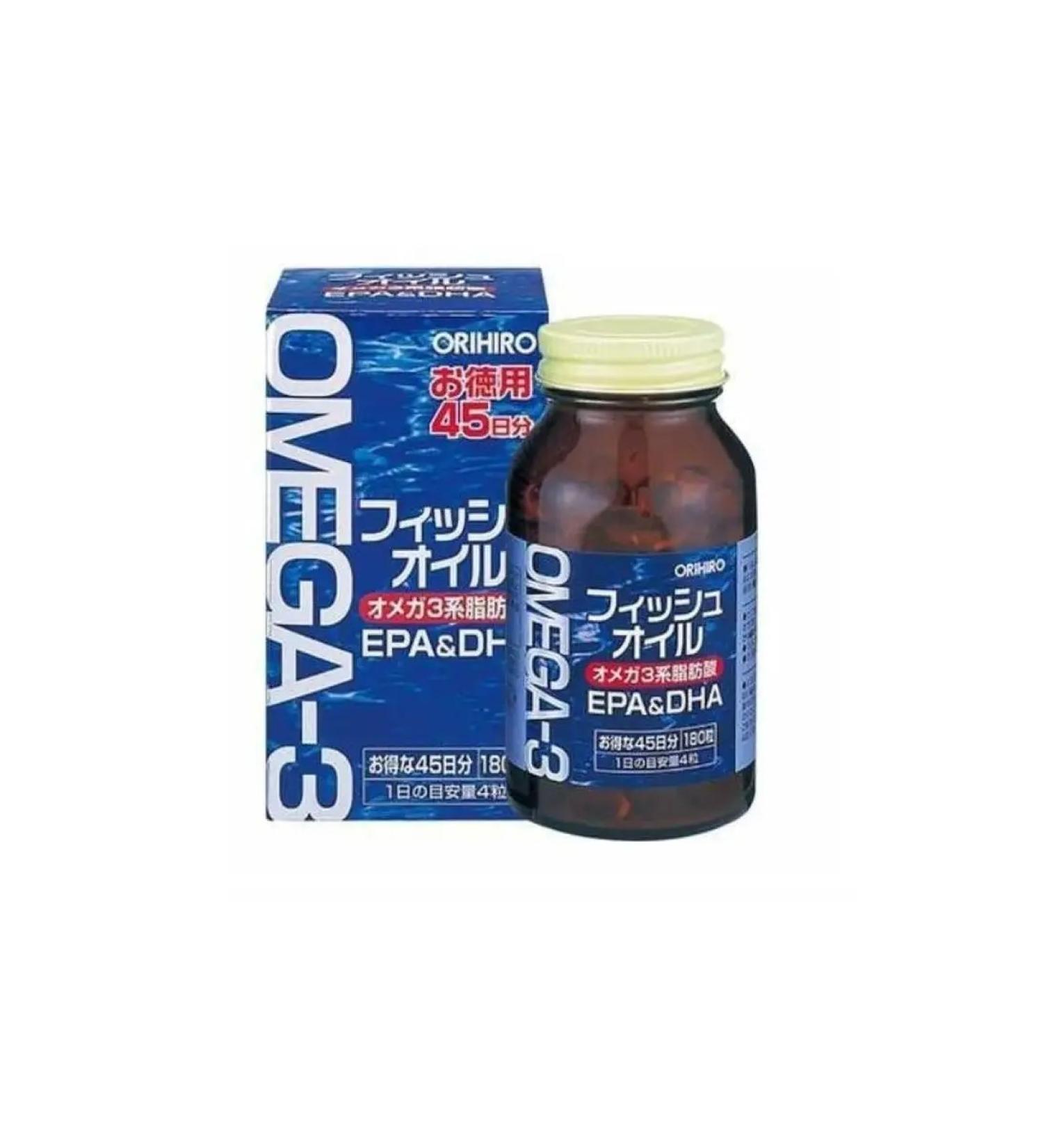 Orihiro Omega 3 for the health of the heart and blood vessels