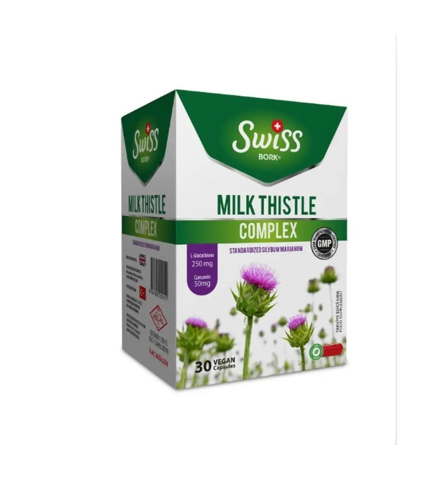 Swiss Vitamins of the milk thorce 30pcs