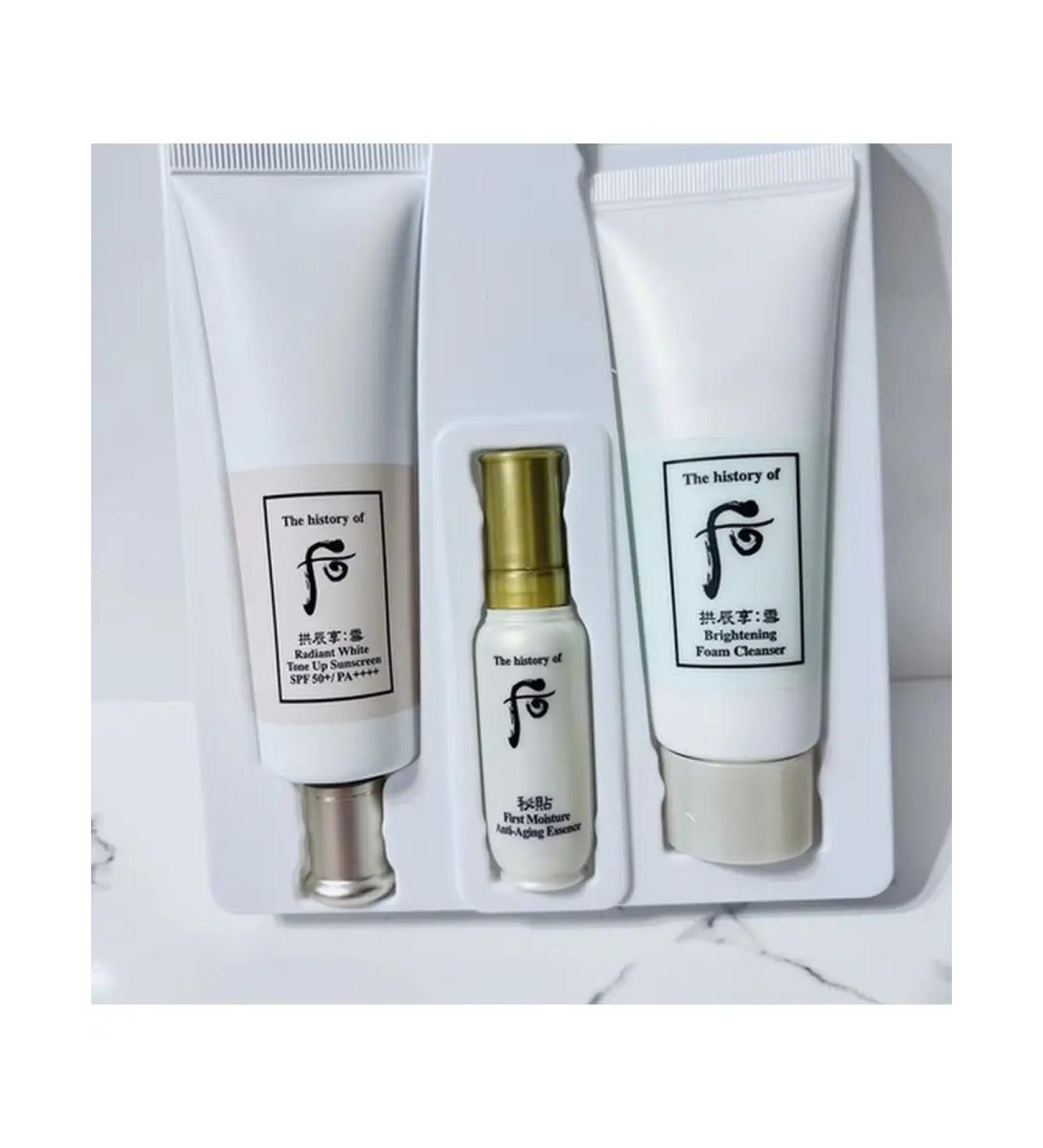 The History of Whoo Sunscreen SPF50+ Radiant White Tone Up - Buy Online on GoSupps.com