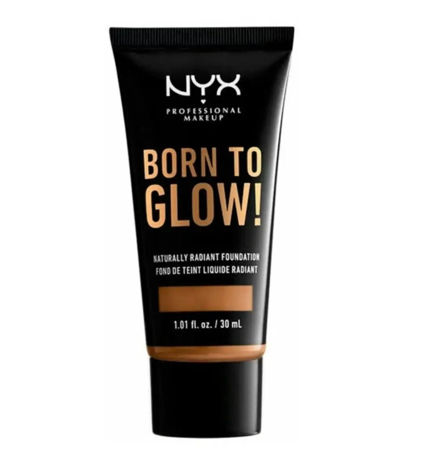 NYX Professional Makeup Tonal cream Born To Glow! 30 ml Nutmeg shade - Buy Online on GoSupps.com