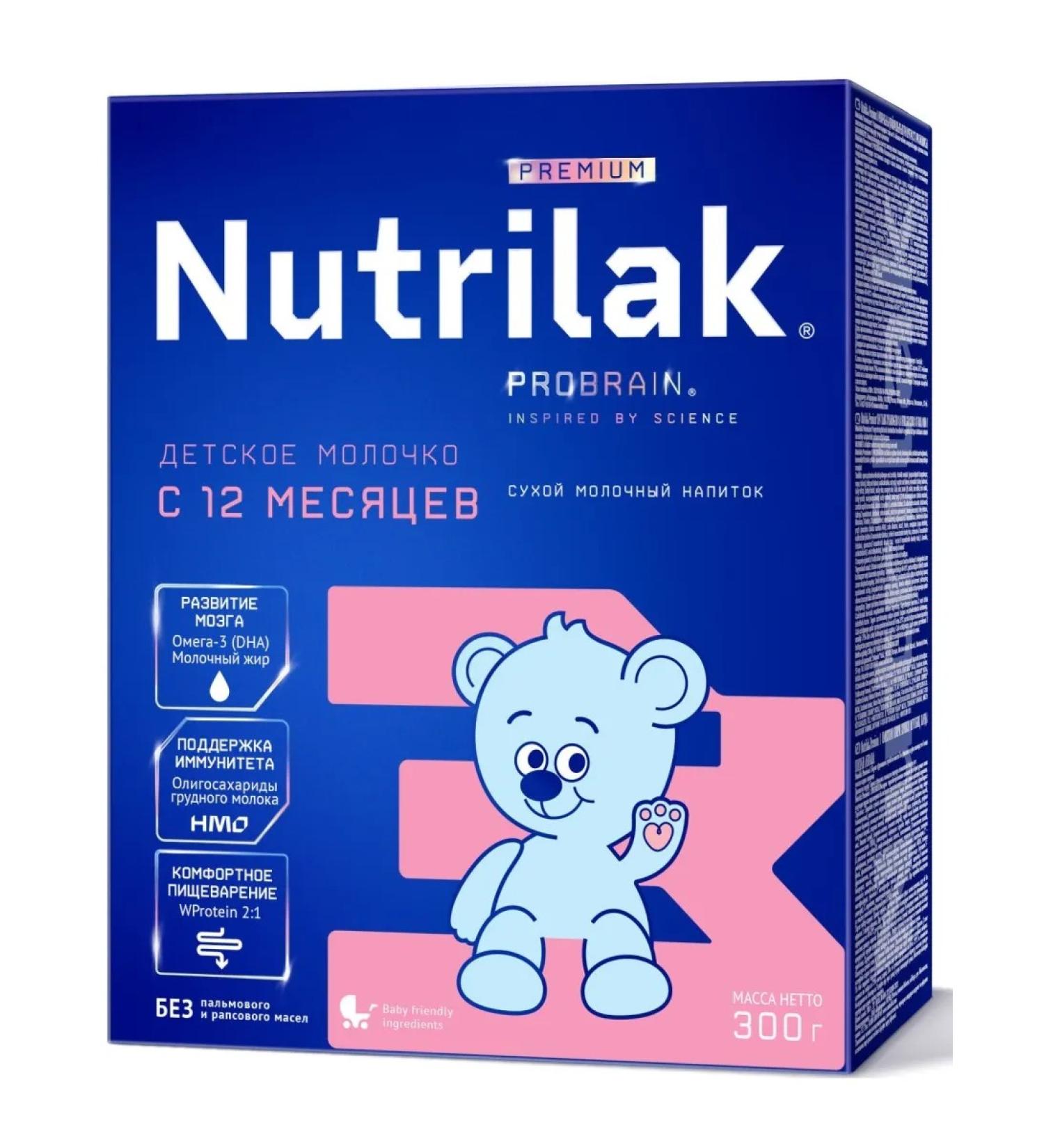 Nutrilak Children's mixture Premium 3 Milk 300 g - Buy Online on GoSupps.com