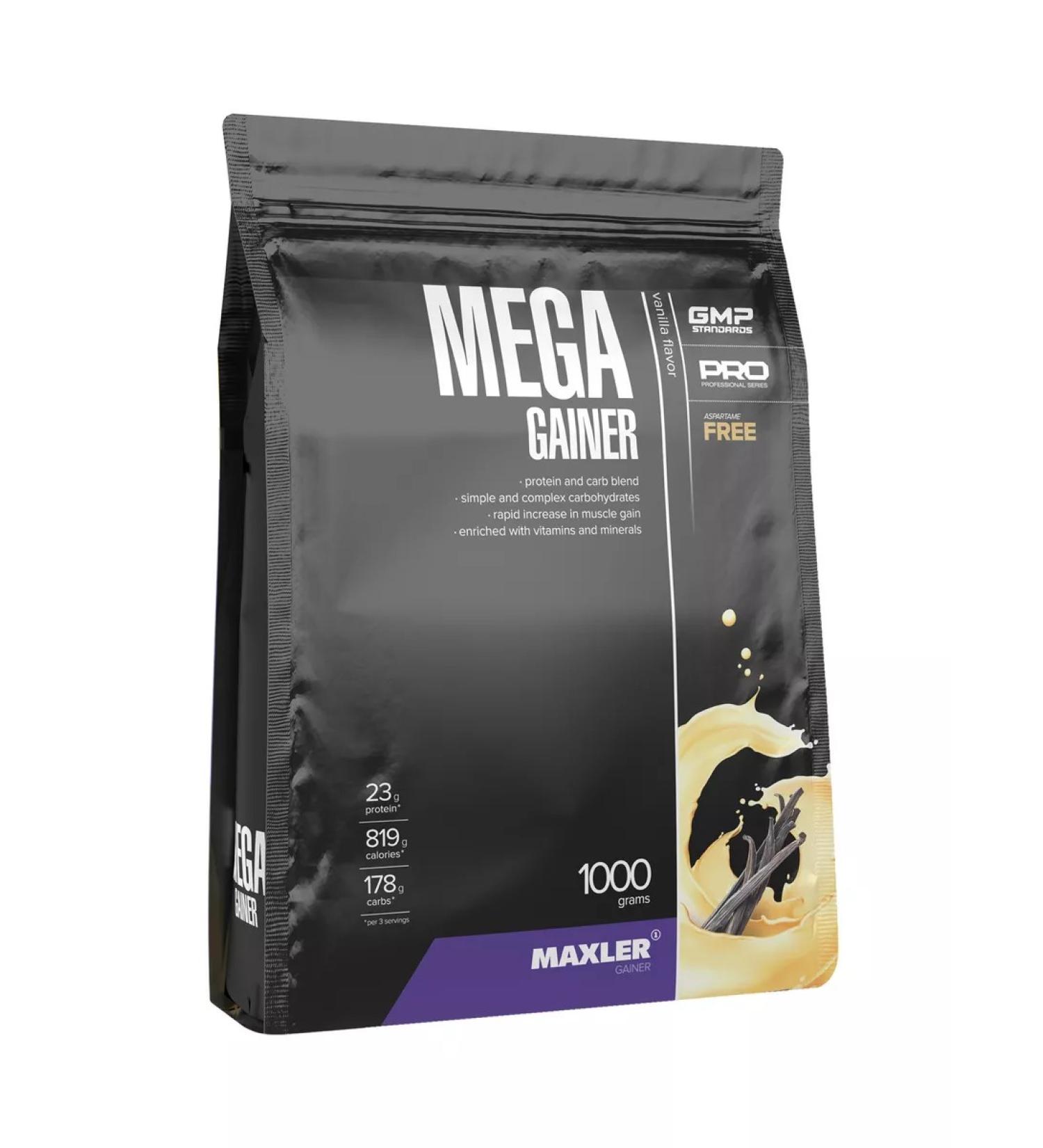 Heiner Mega Gainer 1000g Vanil - Buy Online on GoSupps.com