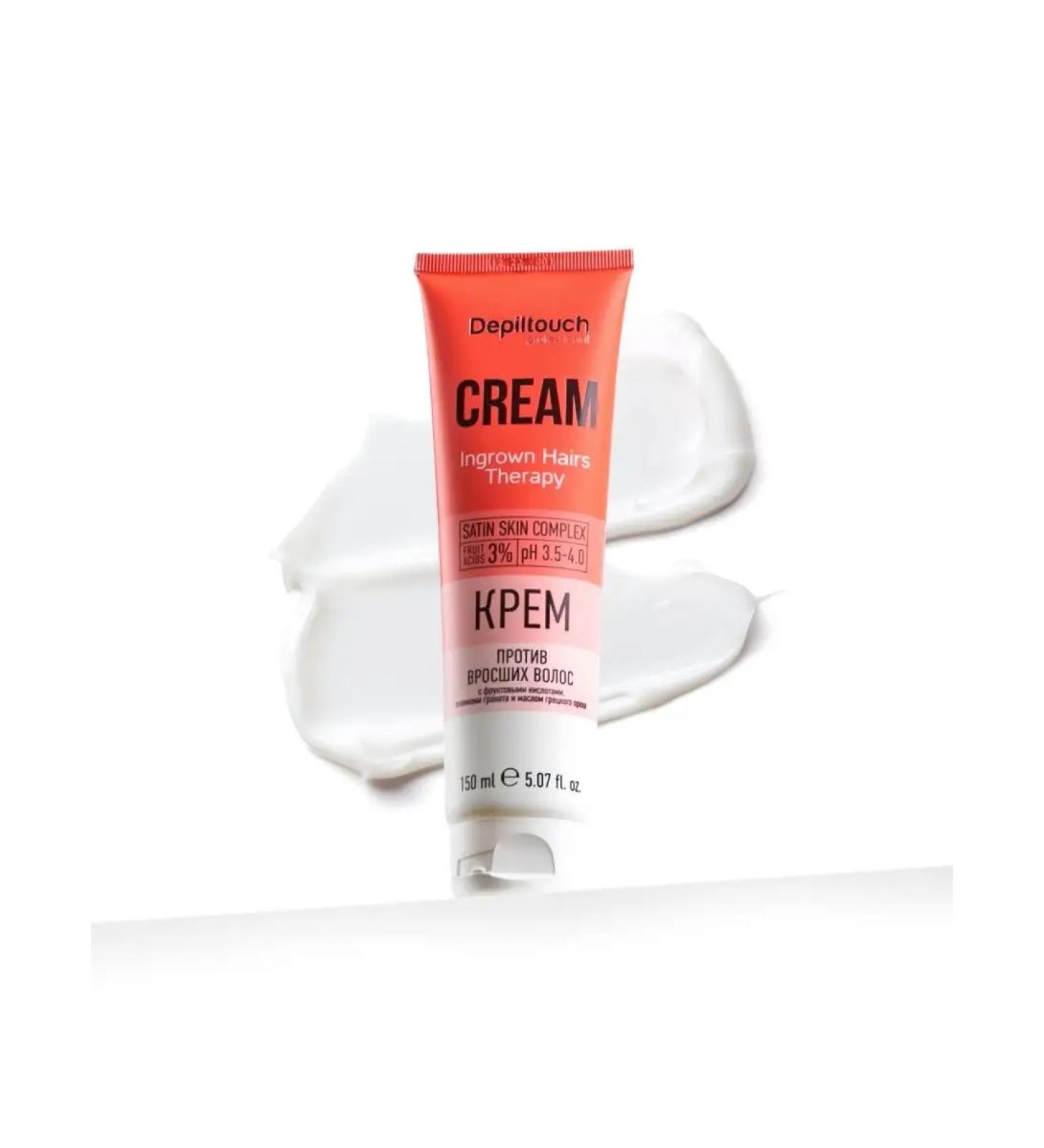 Depiltouch Moisturizing 150 ml cream against ingrown hair - Buy Online on GoSupps.com