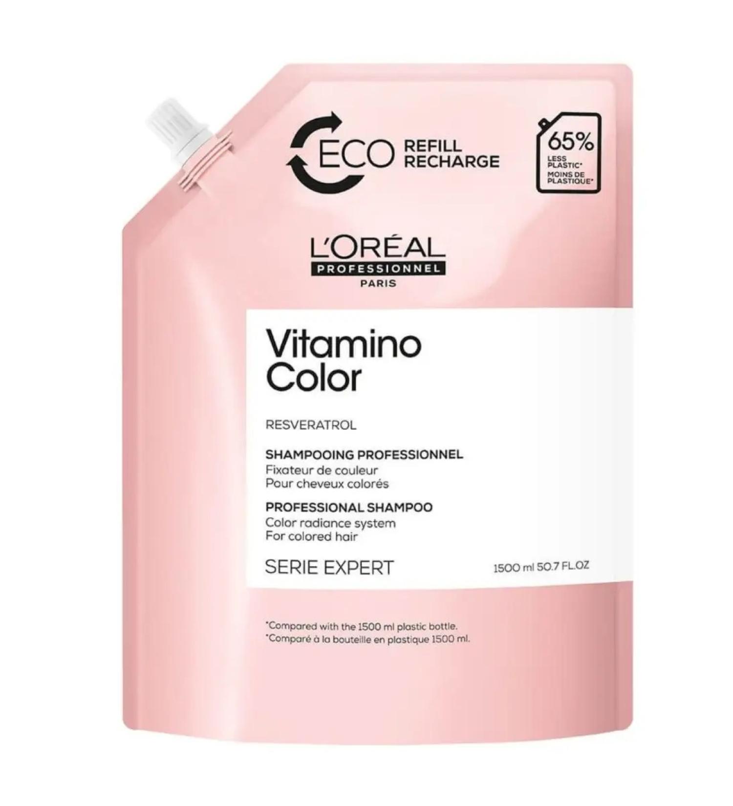 L'Or al Store Vitamino Color Refill - shampoo flasher of color 1500 ml