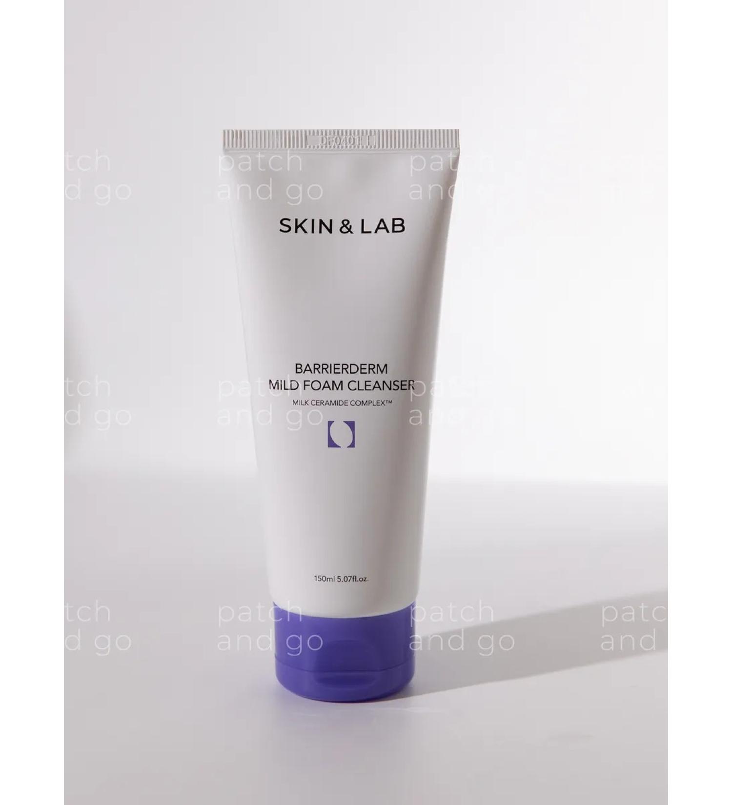 Skin&Lab Cleaning foam for washing and moisturizing the face 150ml - Buy Online on GoSupps.com