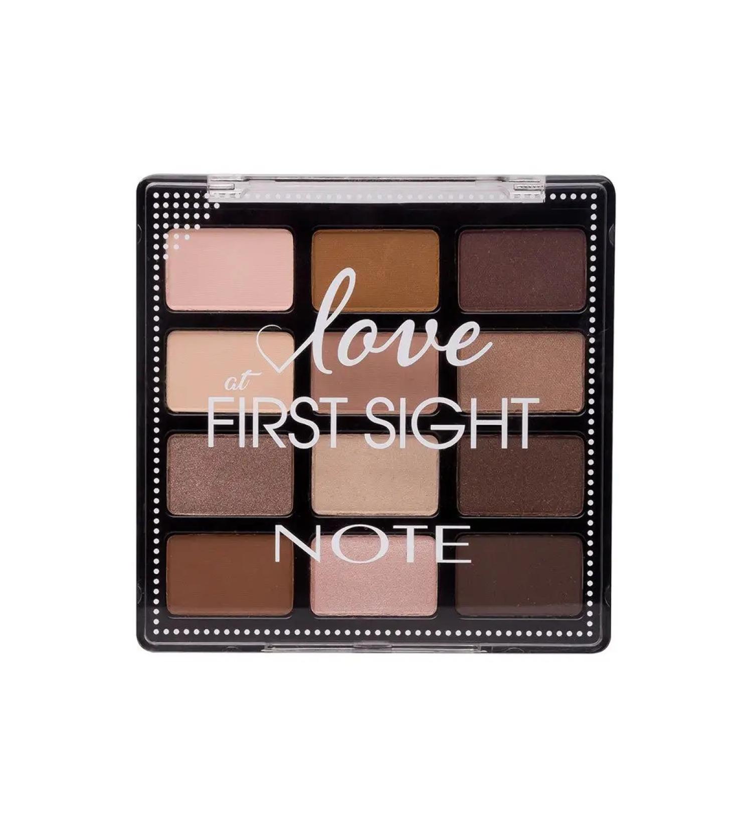 NOTE cosmetique Eye Shadows Love At First Sight 12 CV 201 Daily Routine - Buy Online on GoSupps.com