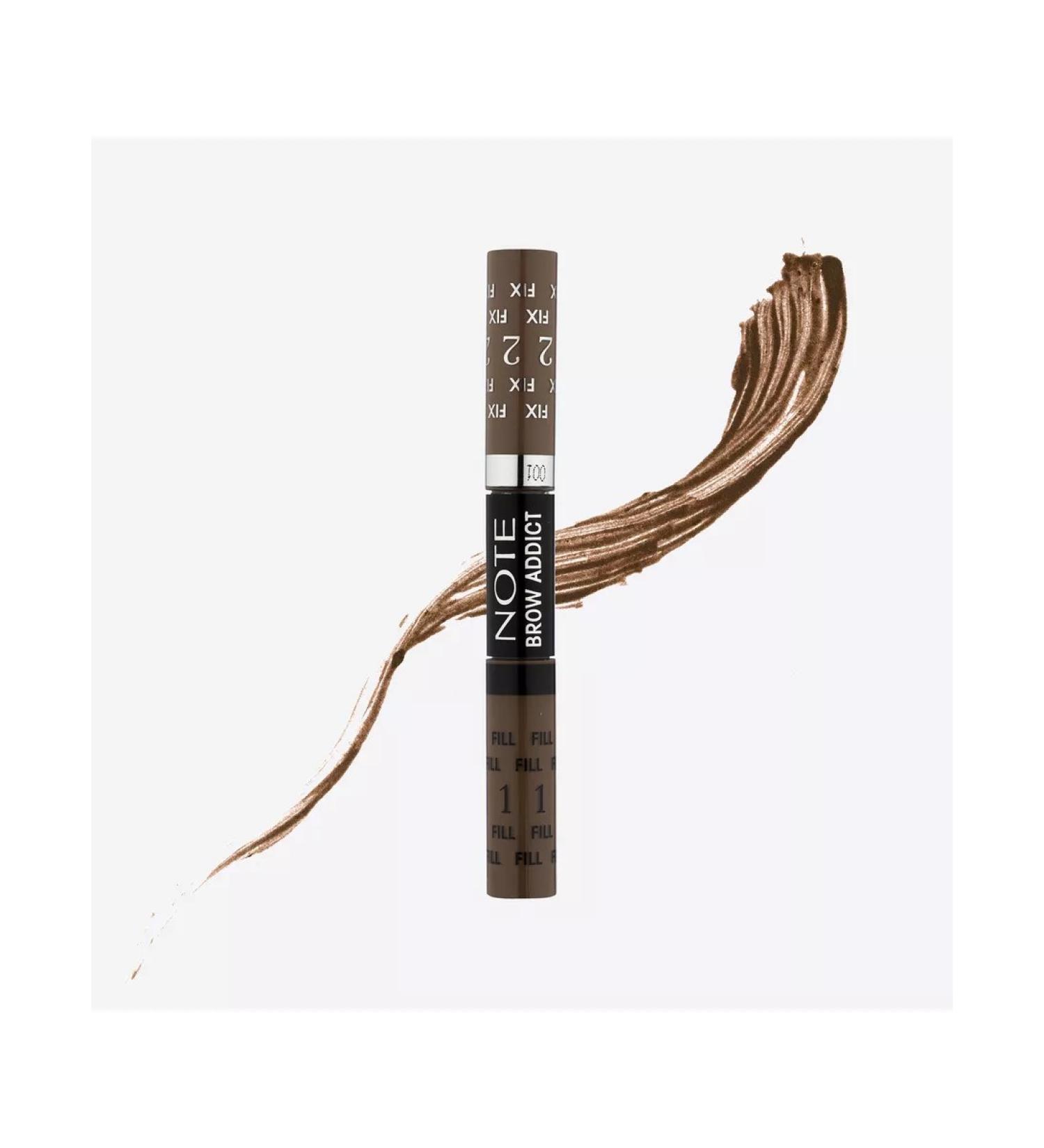 NOTE Cosmetics Brow Addict 02 Light Brown - Buy Online on GoSupps.com