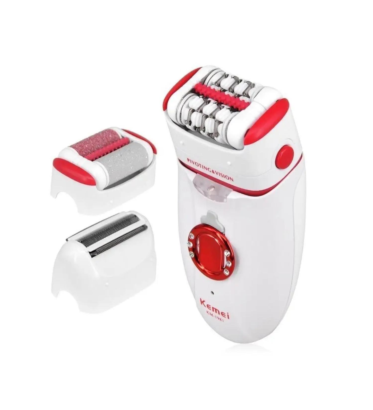 All for Family KM1981 Epiprator for hair removal 3 B1 - Buy Online on GoSupps.com