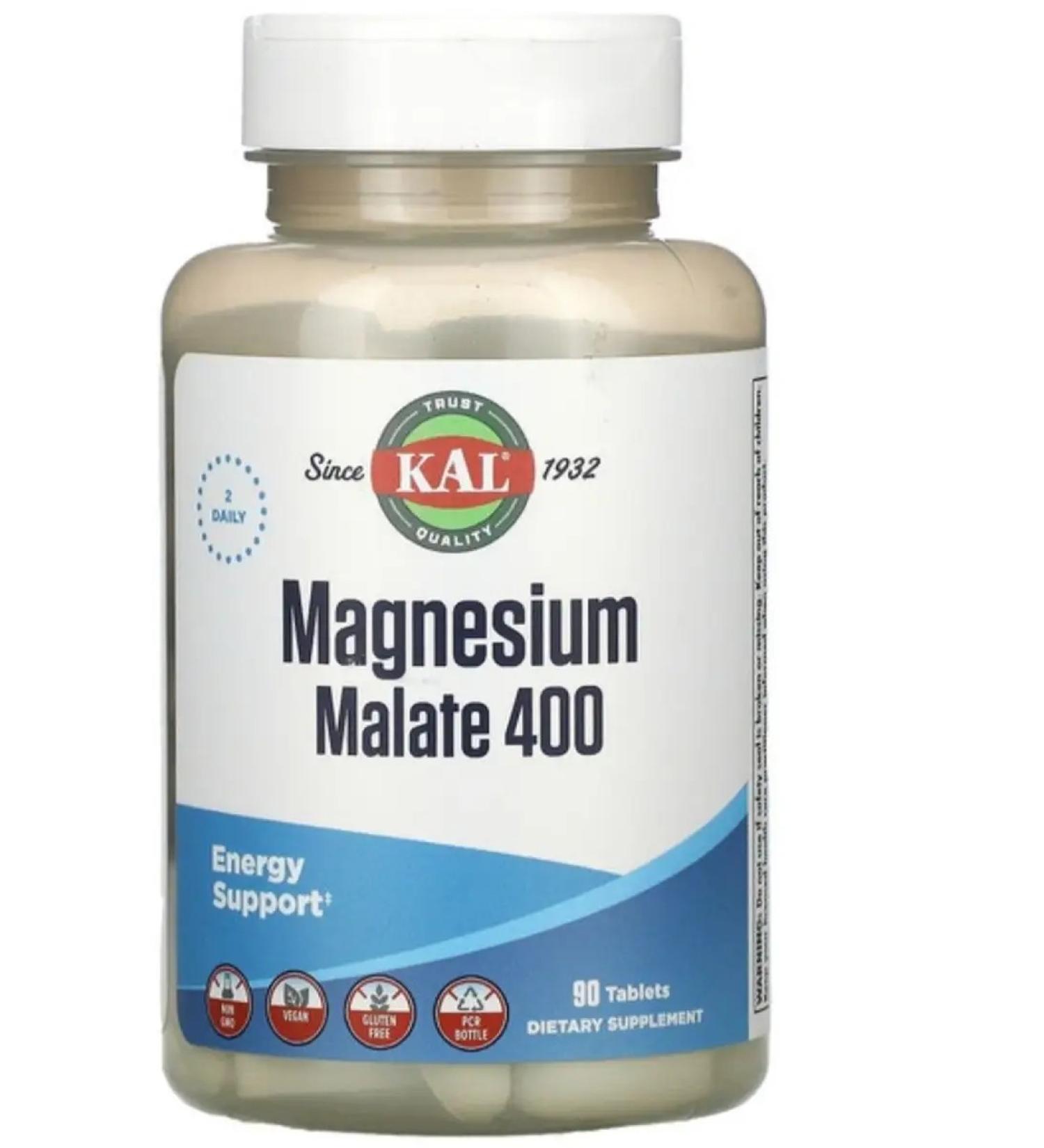 KAL Magnesium Malate Energy Support - Buy Online on GoSupps.com