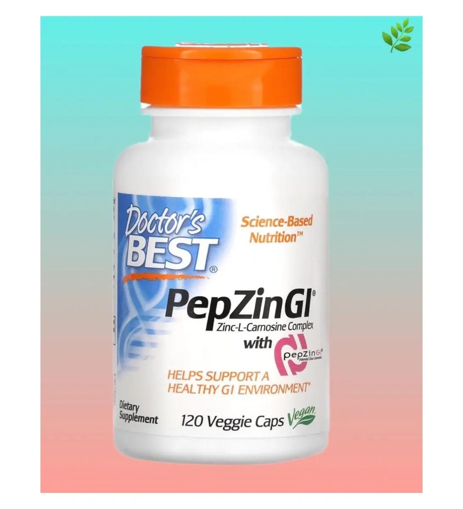 Doctor's Best Pepzin Gi zinc-l-carnosine complex