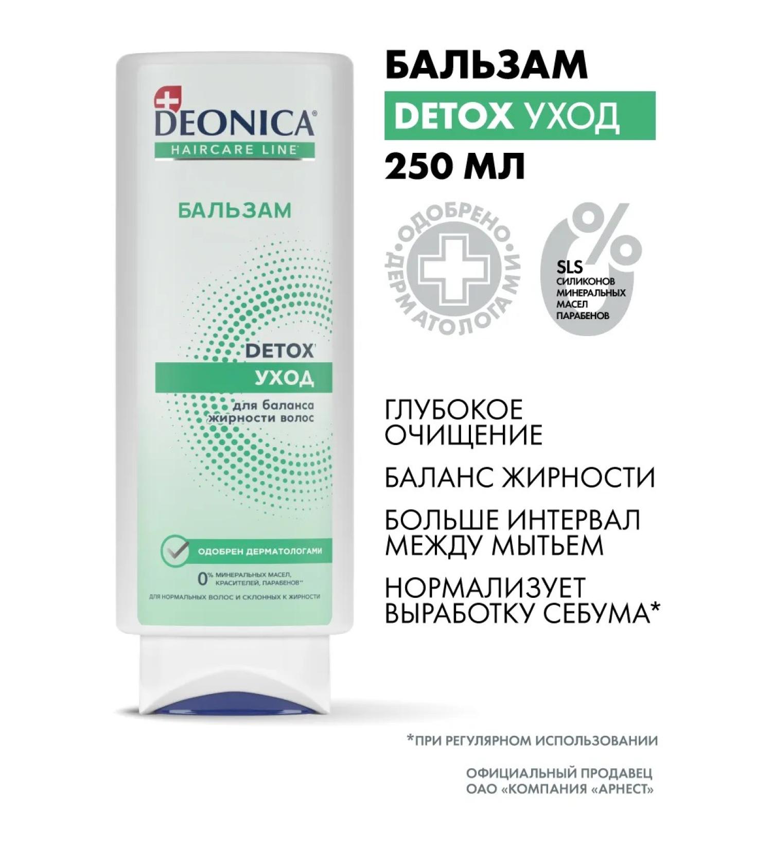 DEONICA Women's balm for hair and oily scalp 250 ml - Buy Online on GoSupps.com
