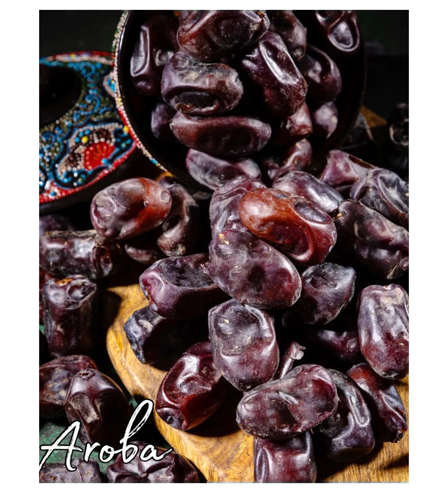 AROBA Dates of Mazafati Iranian without sugar 1500 grams - Buy Online on GoSupps.com
