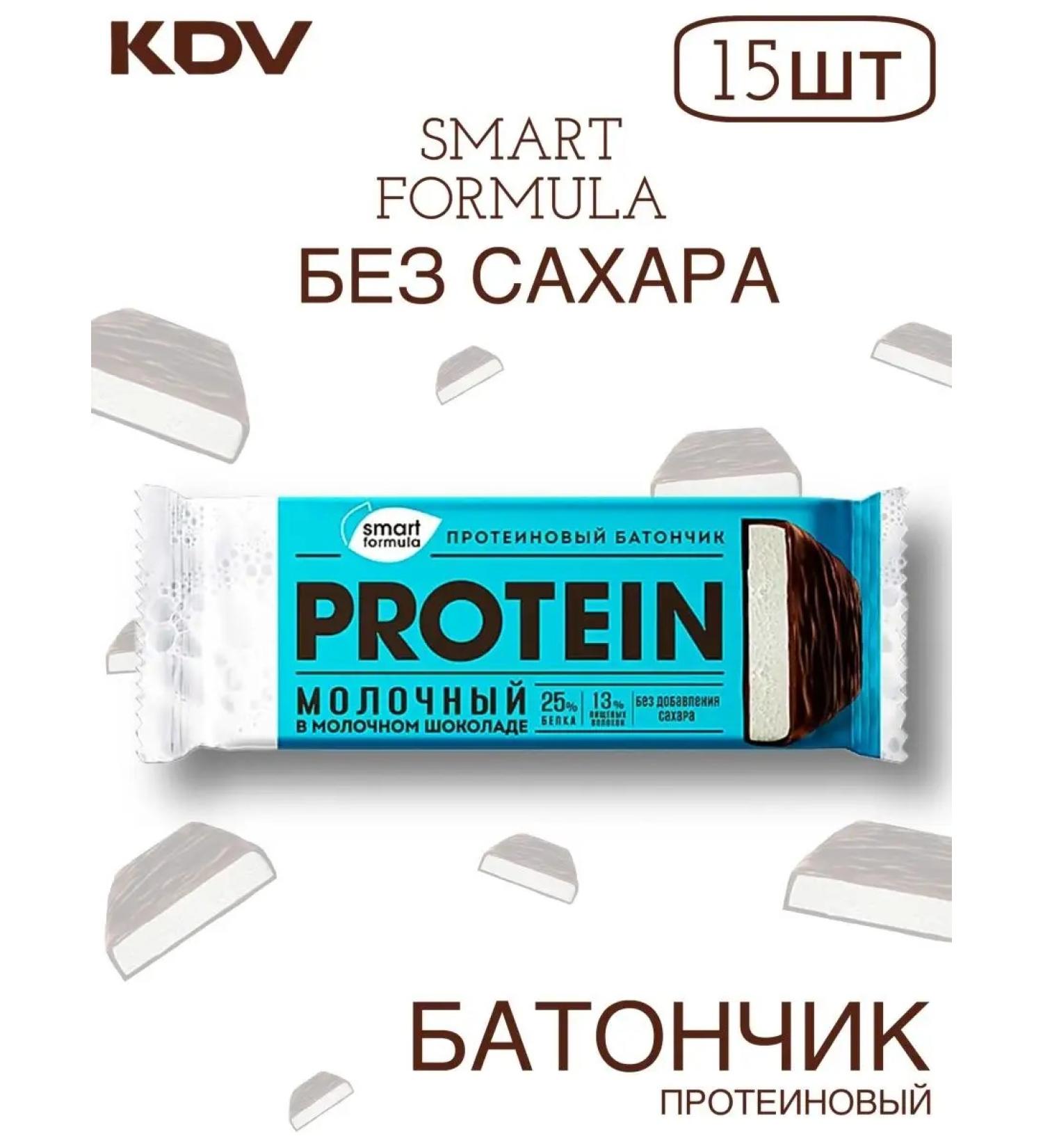 KDV Protein milky Baton in chocolate - Buy Online on GoSupps.com