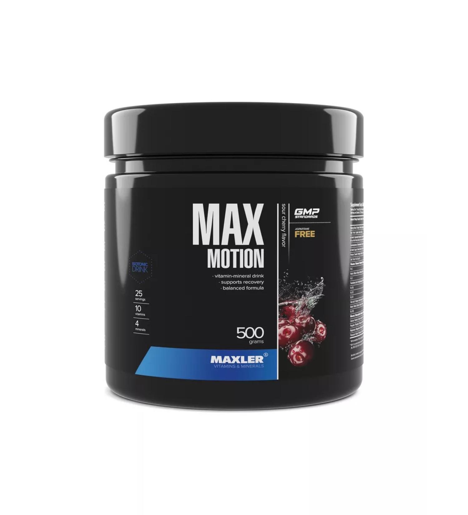 maxler Isotonic powder Max Motion 500 g cherry - Buy Online on GoSupps.com