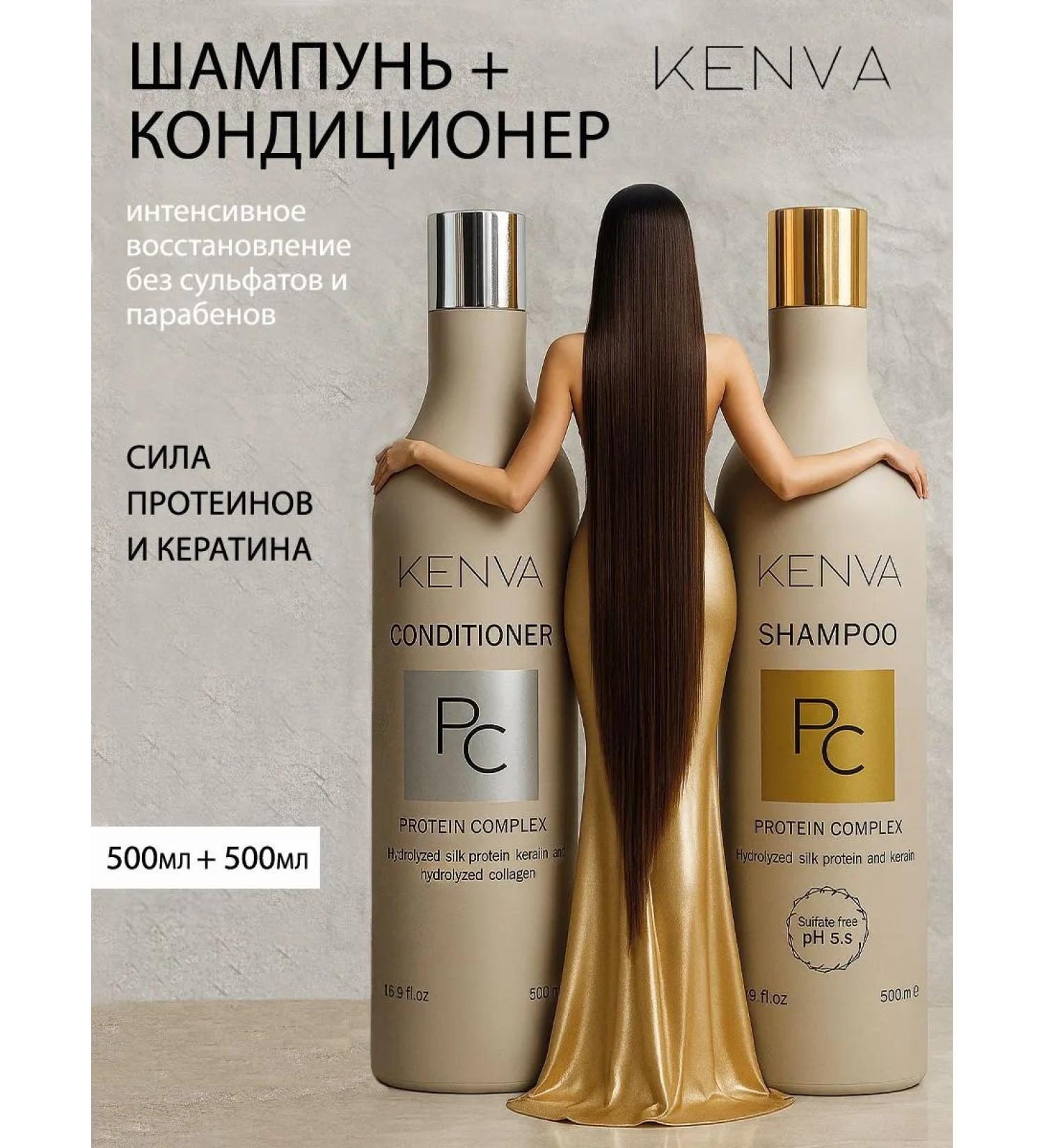 KENVA Hair shampoo Women's Saluscaponous and air conditioning - Buy Online on GoSupps.com