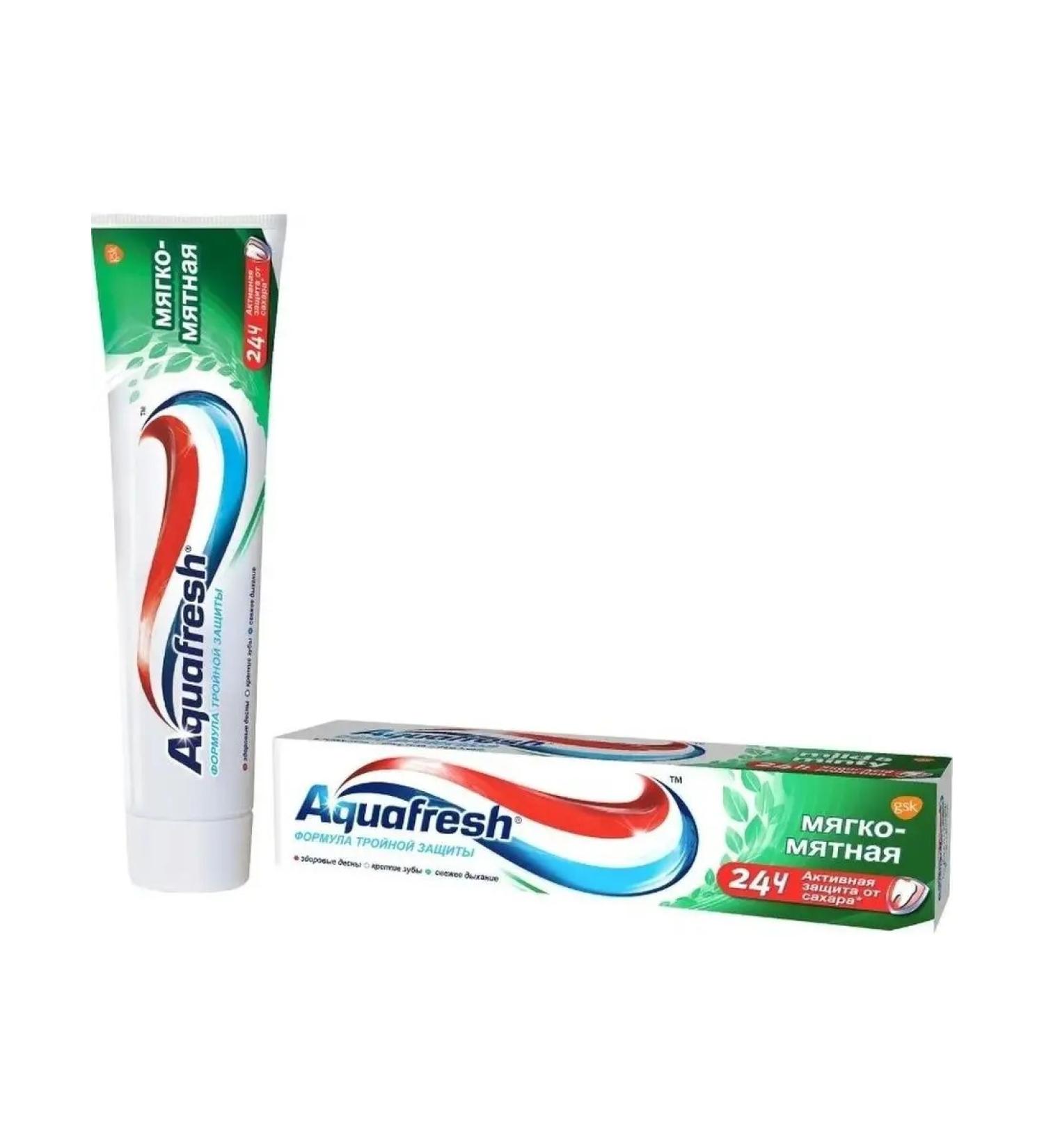 Aquafresh toothpaste soft-grinding 100 ml 2 pcs