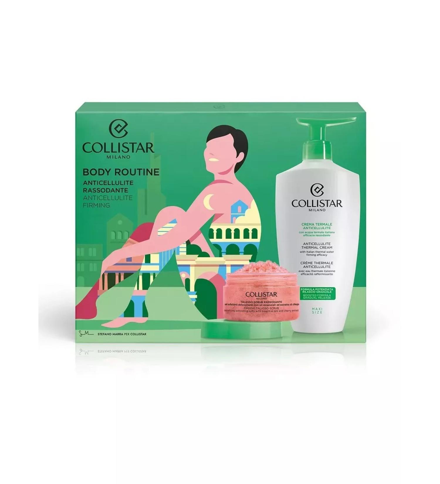 Collistar Milano set for Body Scrub + Cream 400 + 150 ml - Buy Online on GoSupps.com