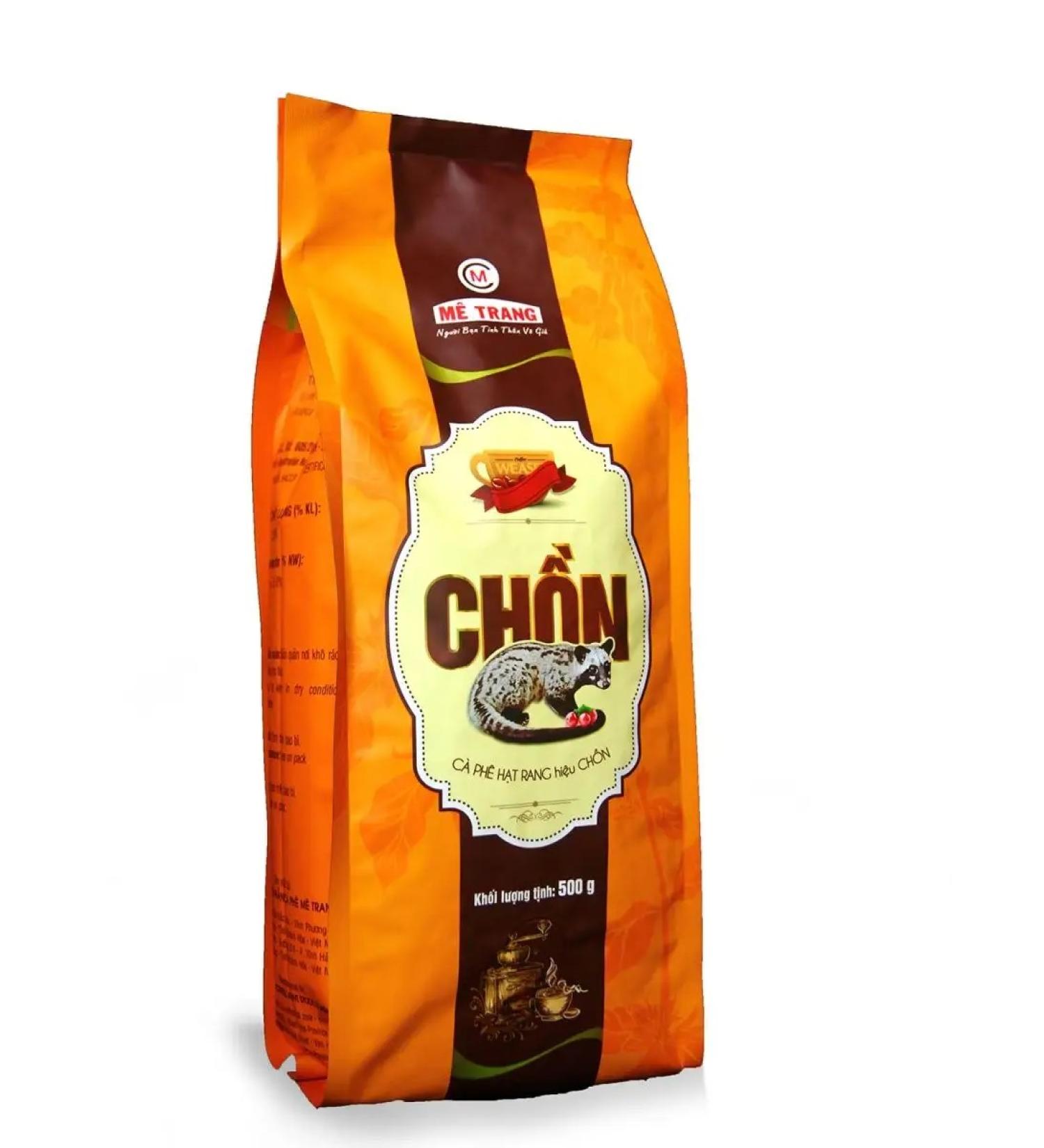 Me Trang Vietnamese coffee in the grains of Jung C (Chon C) 0.5 kg - Buy Online on GoSupps.com