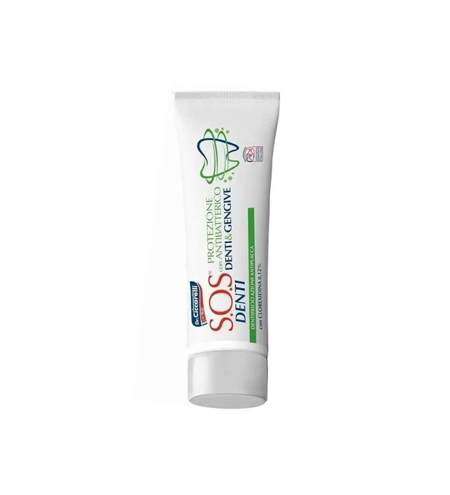 Pasta Del Capitano Antibacterial toothpaste SOS denti