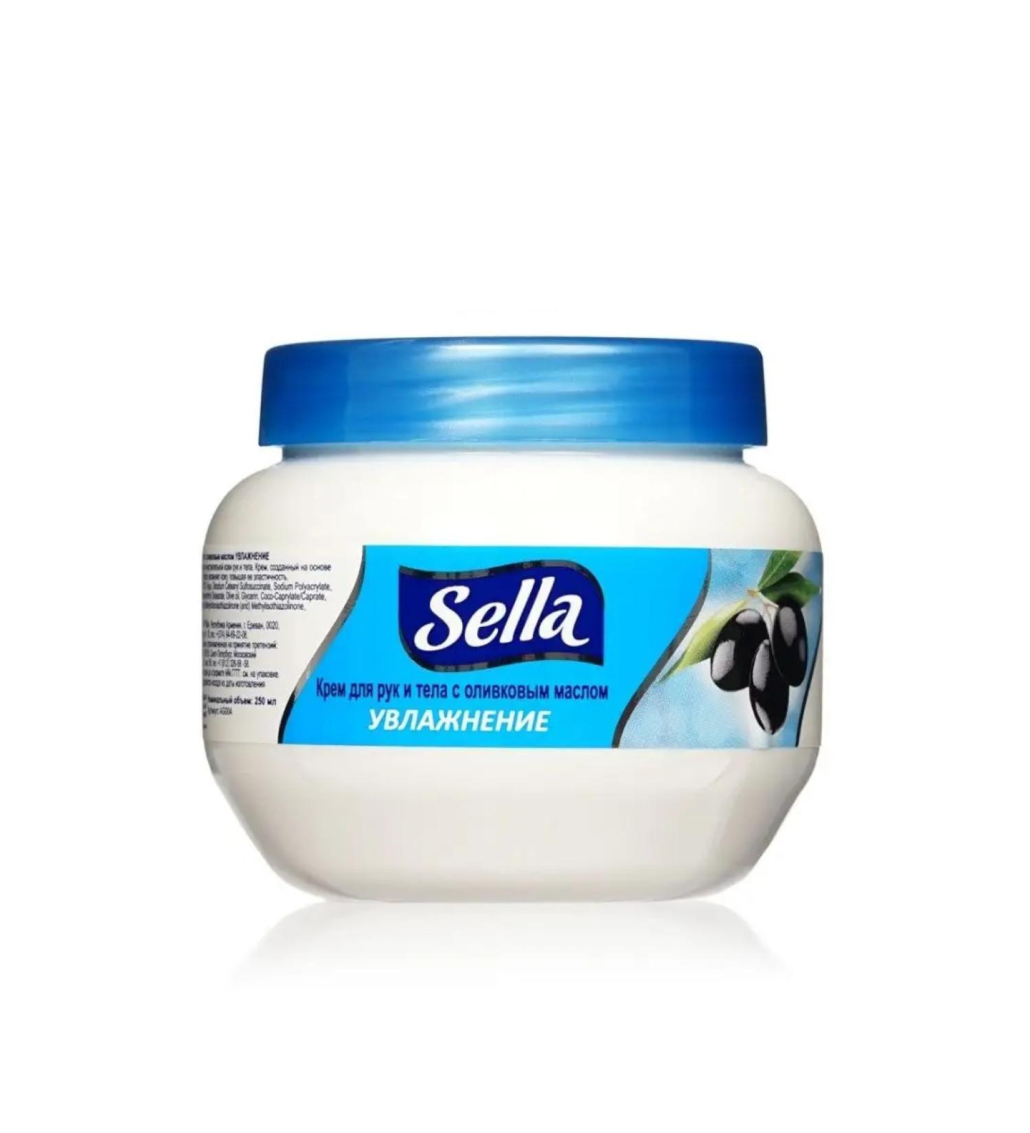 smile Hand for hand and body SELLA "Moisturization" with olive oil - Buy Online on GoSupps.com